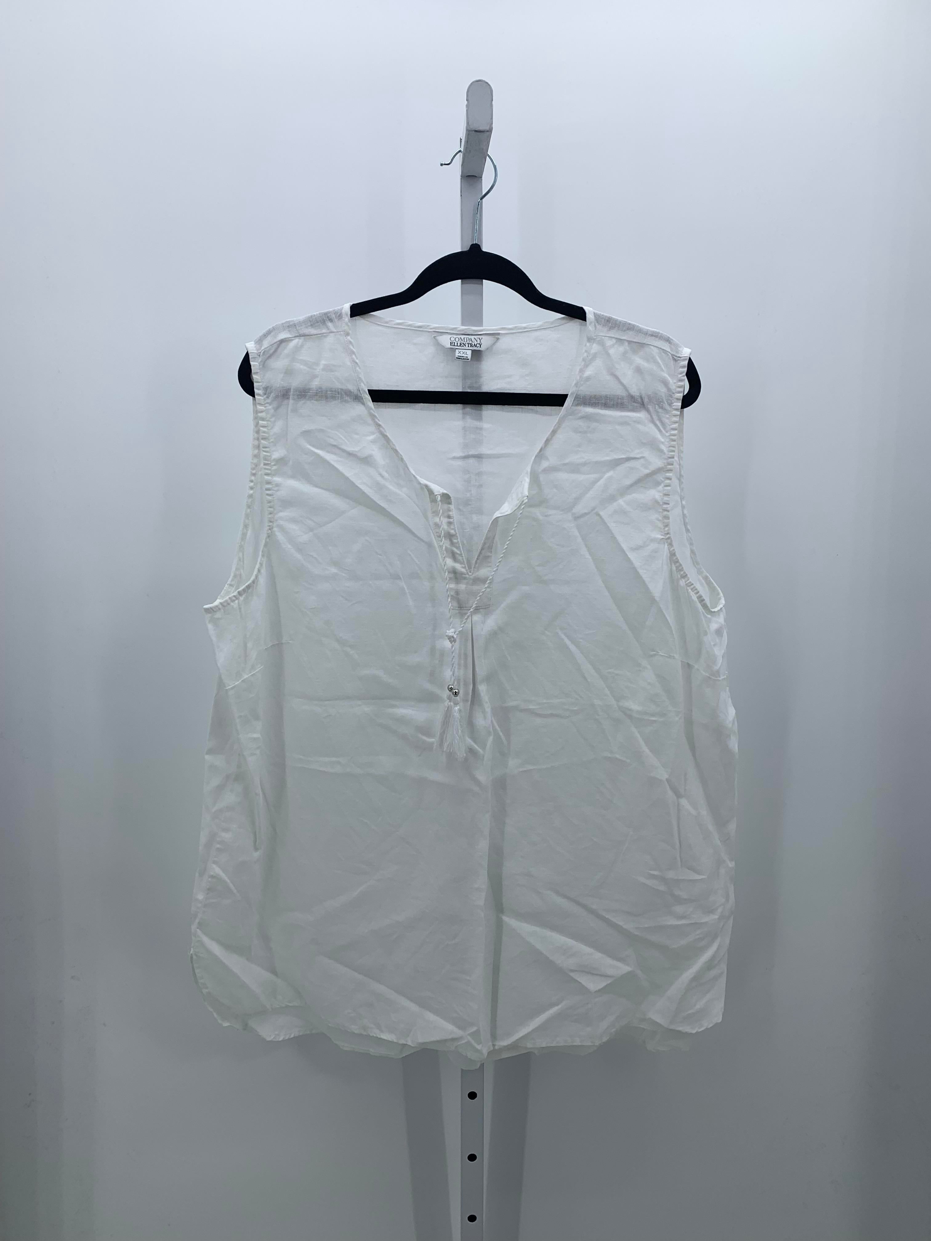 Ellen Tracy Size XXL Misses Sleeveless Shirt