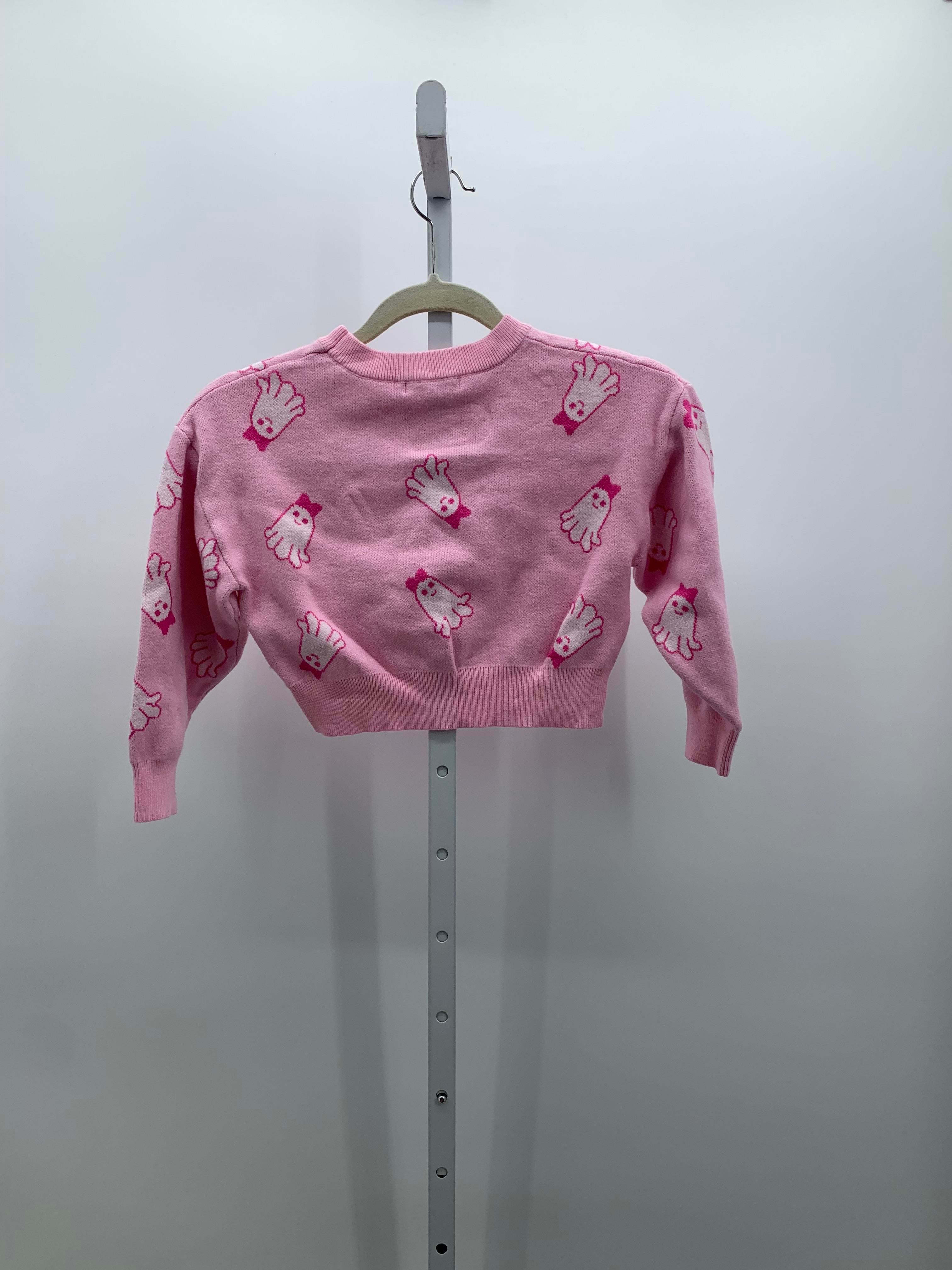 LONG SLV SWEATER GHOSTS