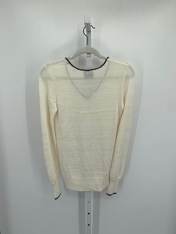 Elie Tahari Size Small Misses Long Slv Sweater