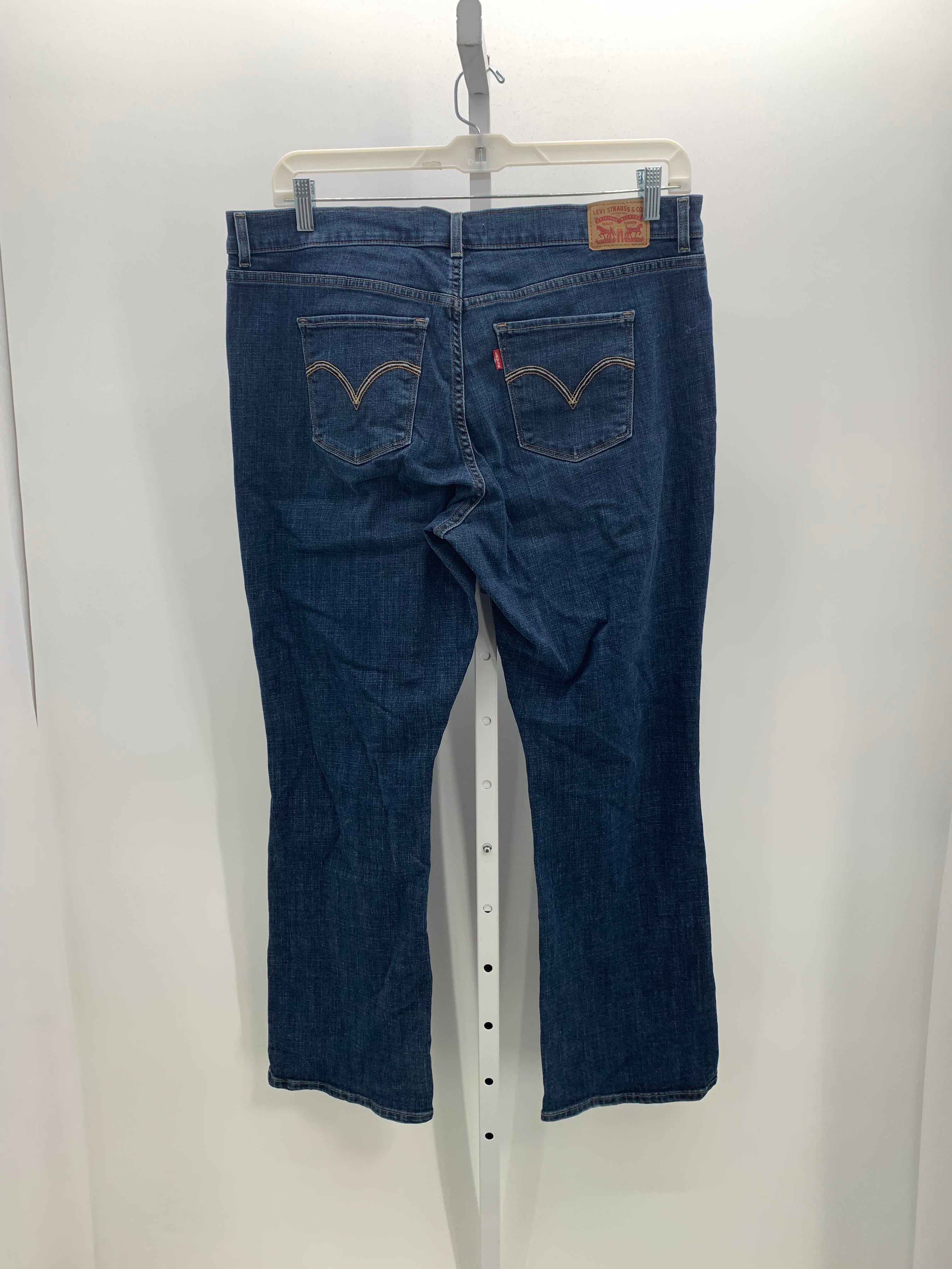 Levis Size 18 Misses Jeans