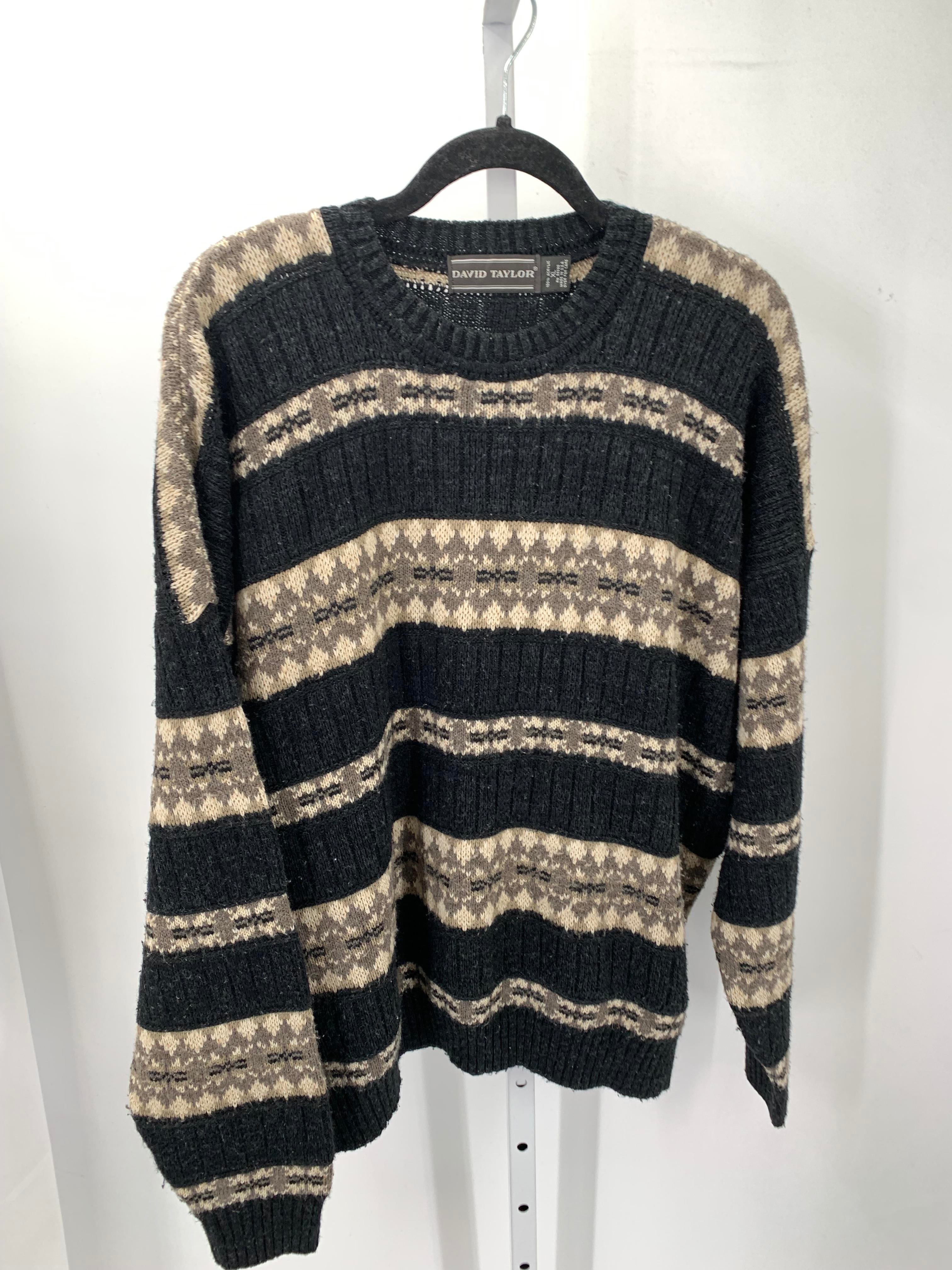 TAN STRIPES SWEATER