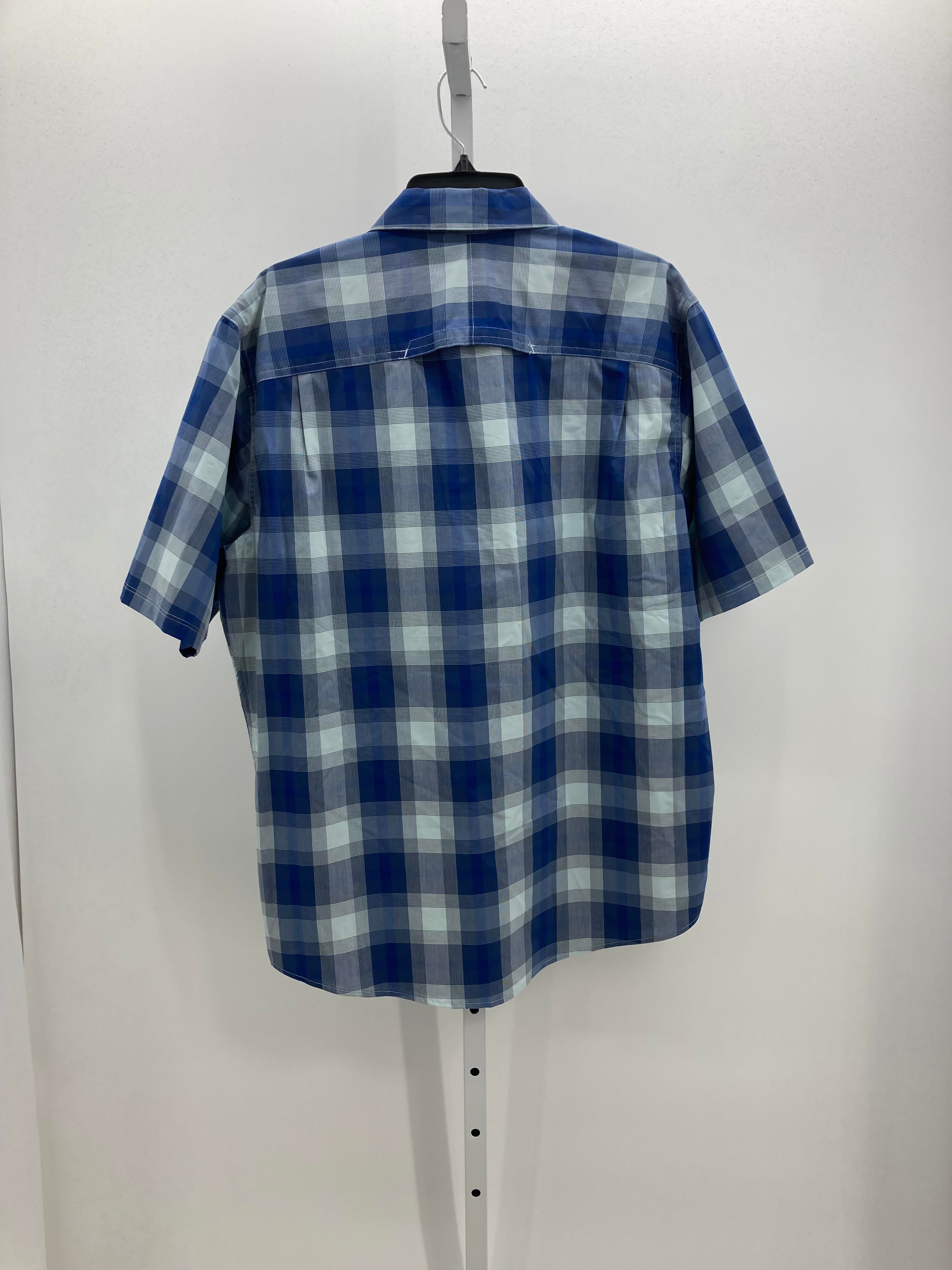 NEW PLAID BTN DOWN