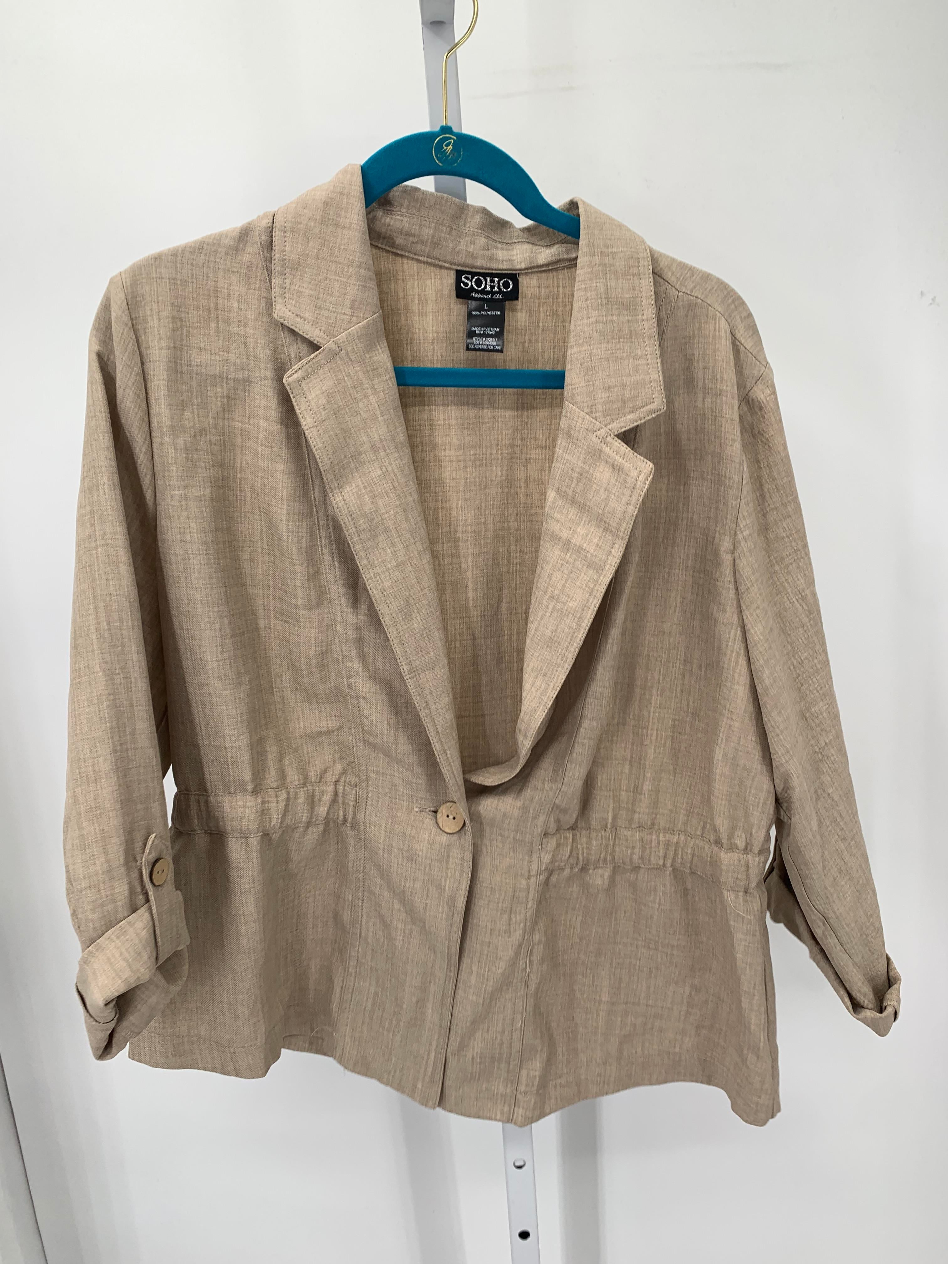 Soho Size Large Misses Blazer