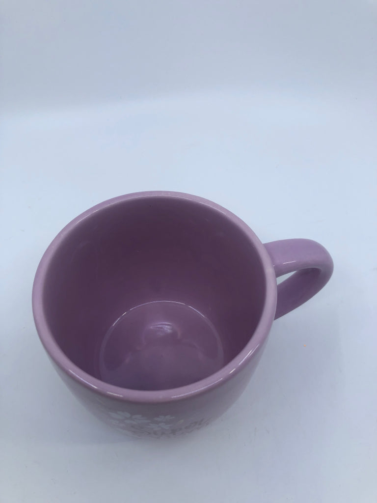 LARGE LIGHT PURPLE SUPER MOM MUG.