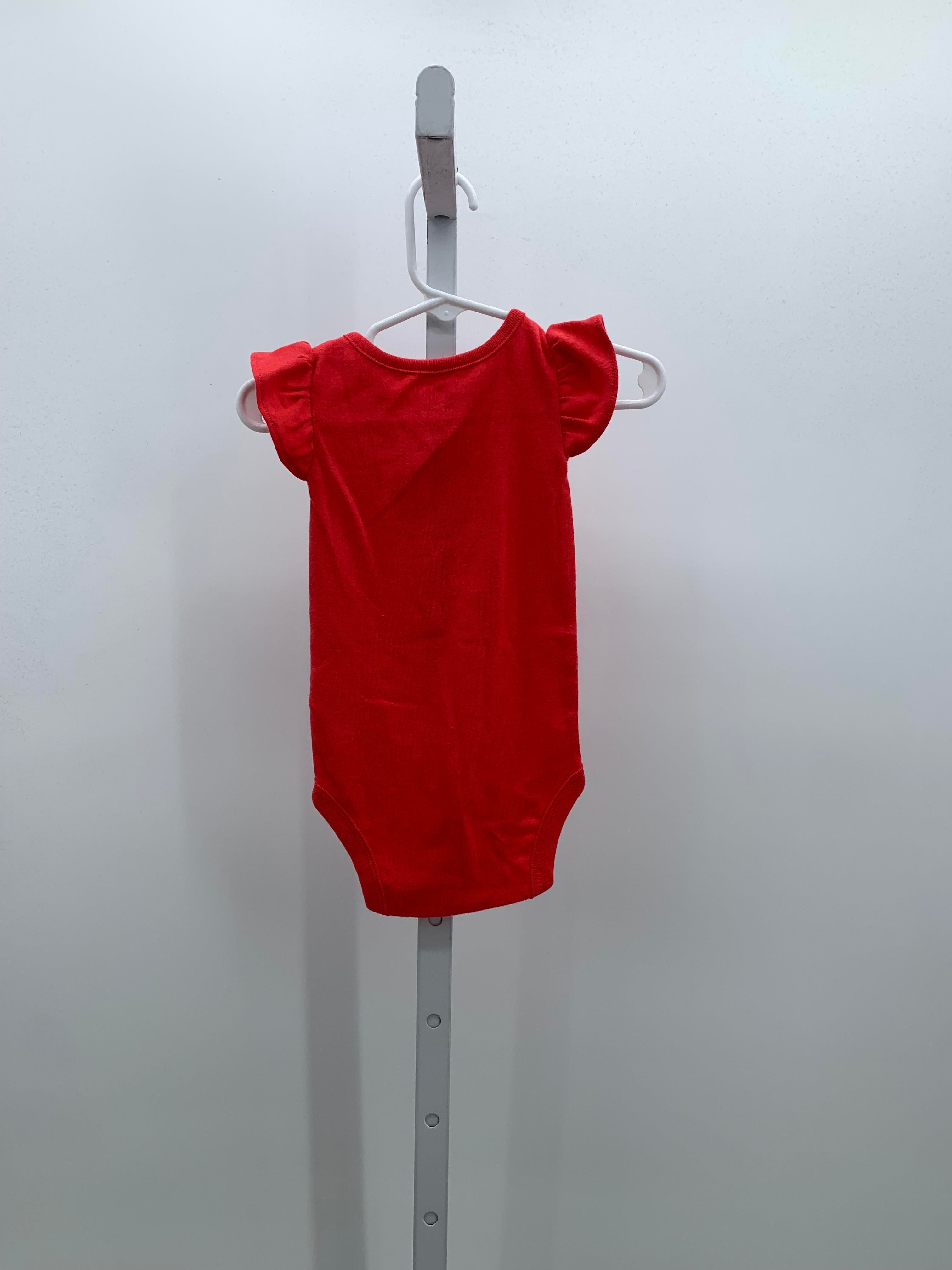 Carters Size 6 Months Girls Short Sleeve Shirt