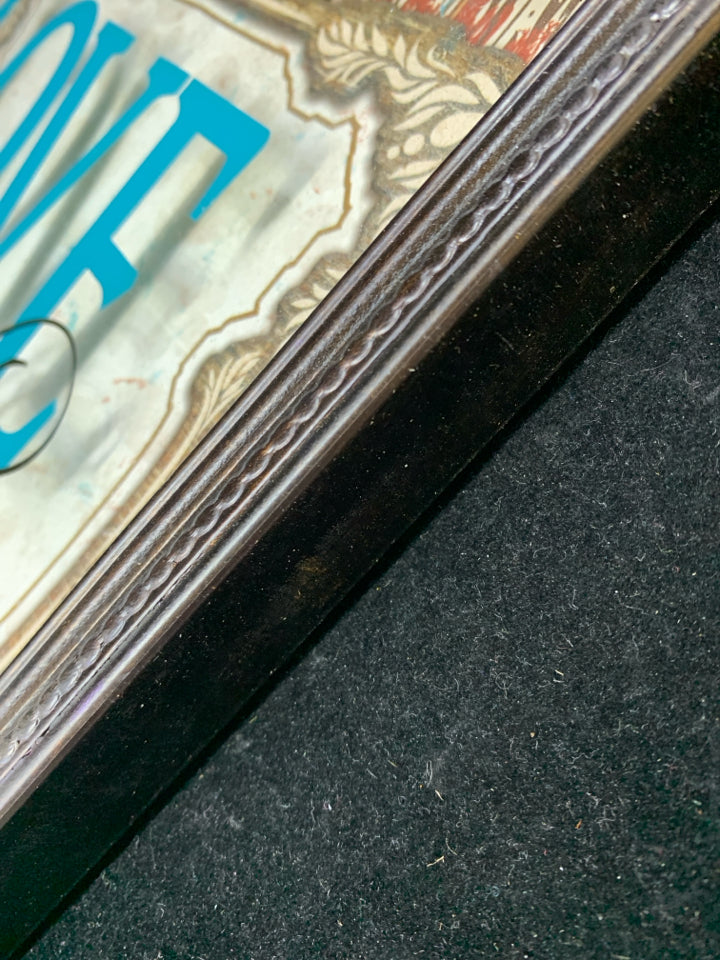 "LOVE JOYFULLY" WALL HANGING.