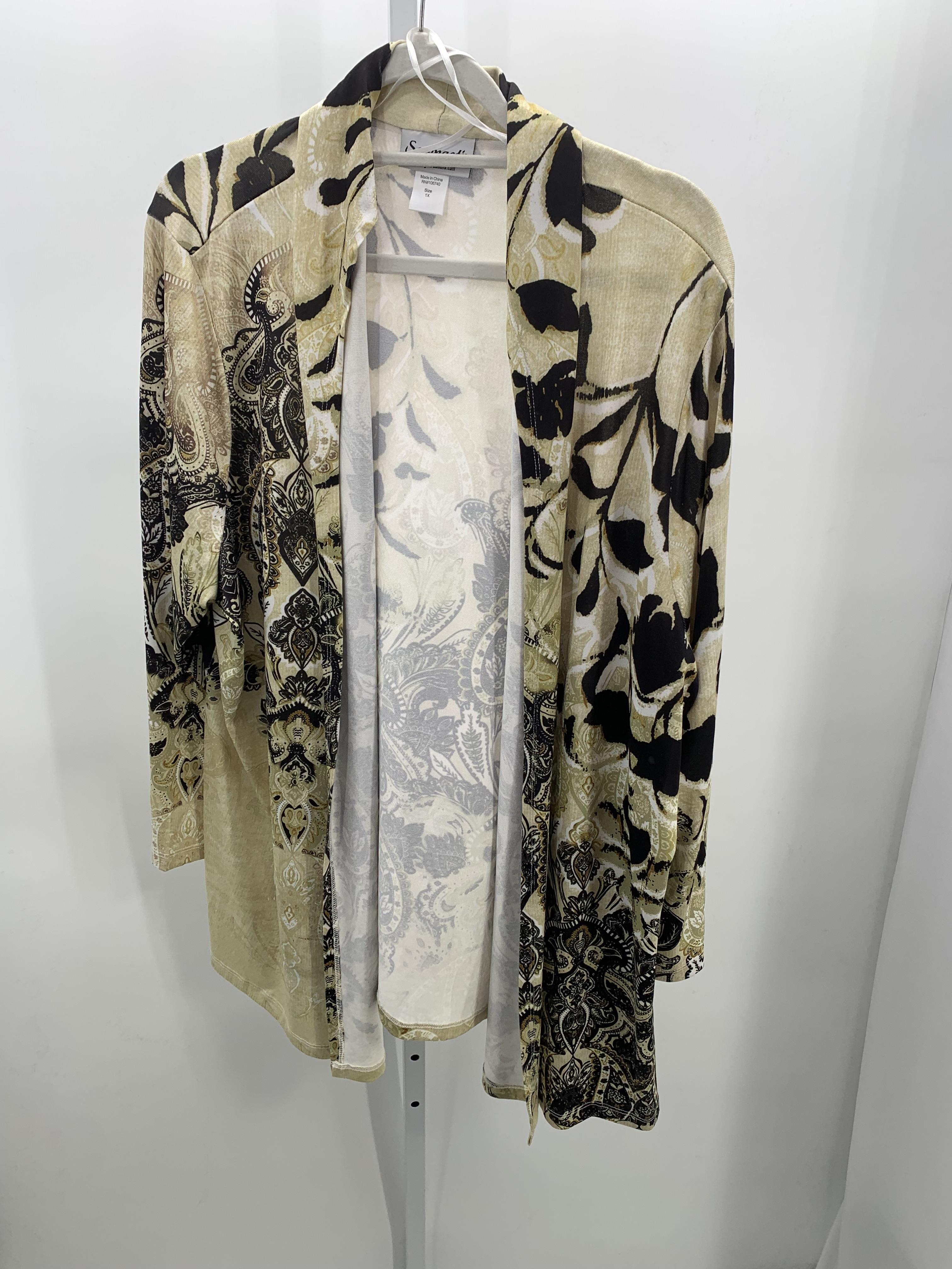 Size 1X Womens Cardigan