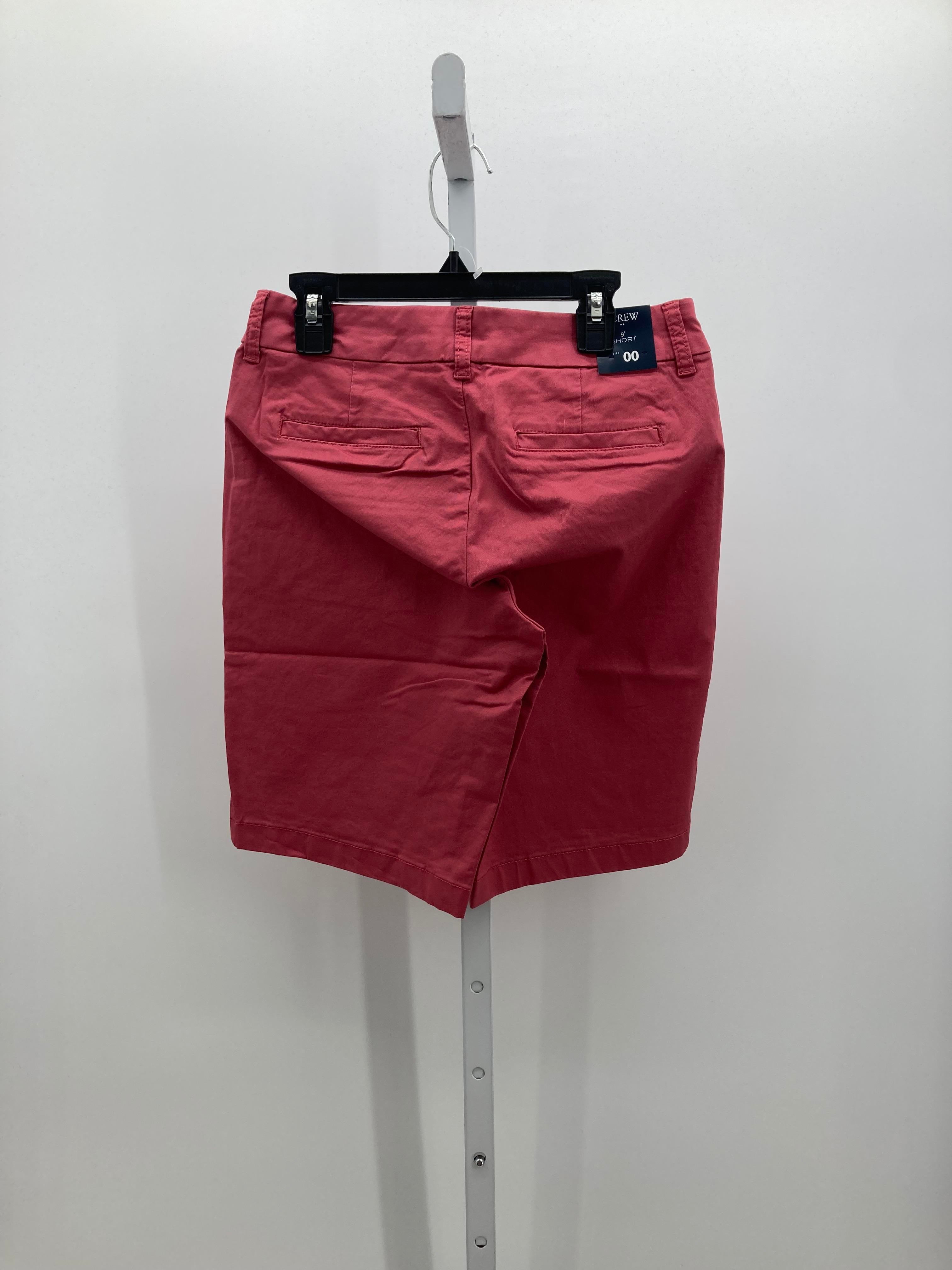 J. Crew Size 00 Misses Shorts