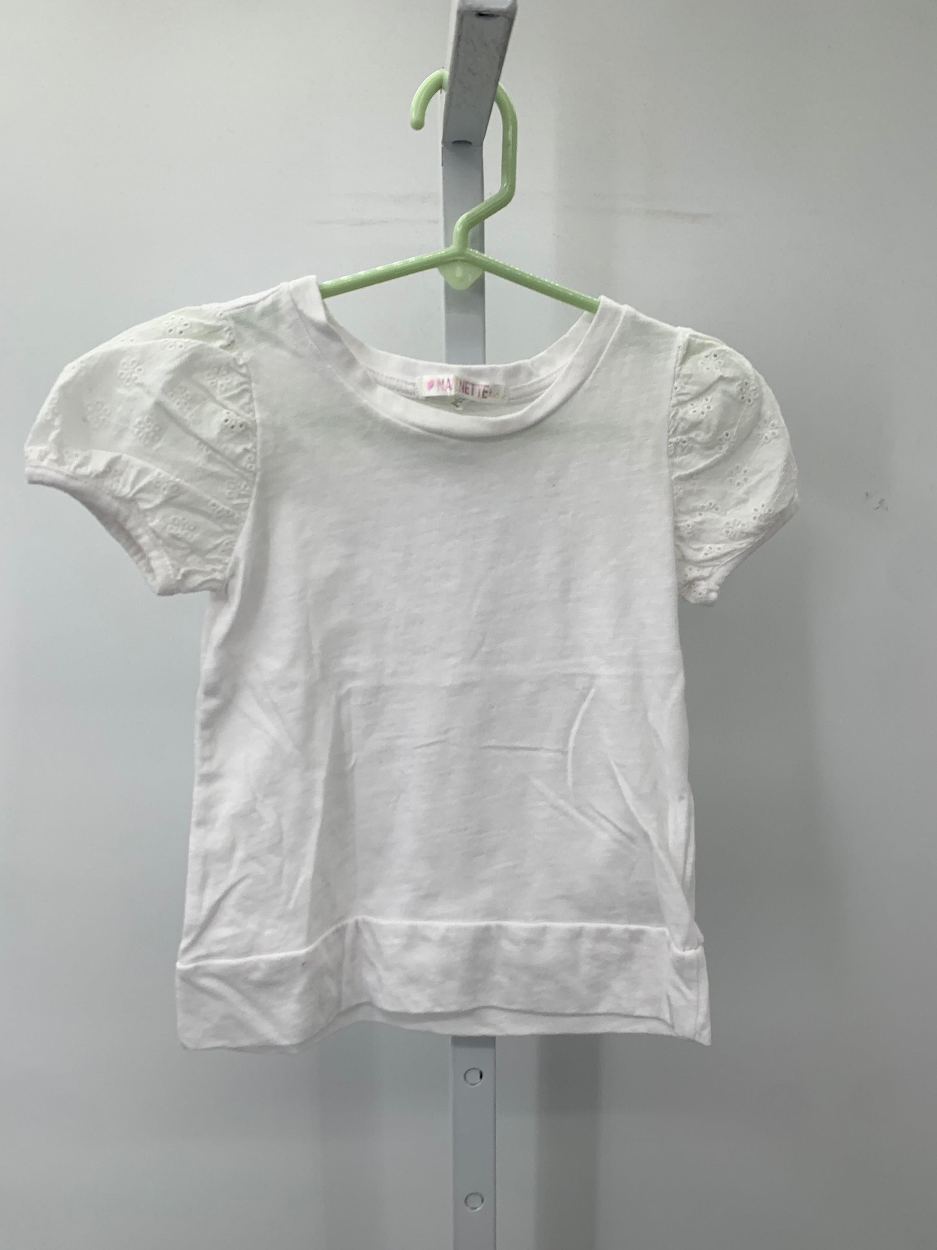 Nannette Size 4T Girls Short Sleeve Shirt
