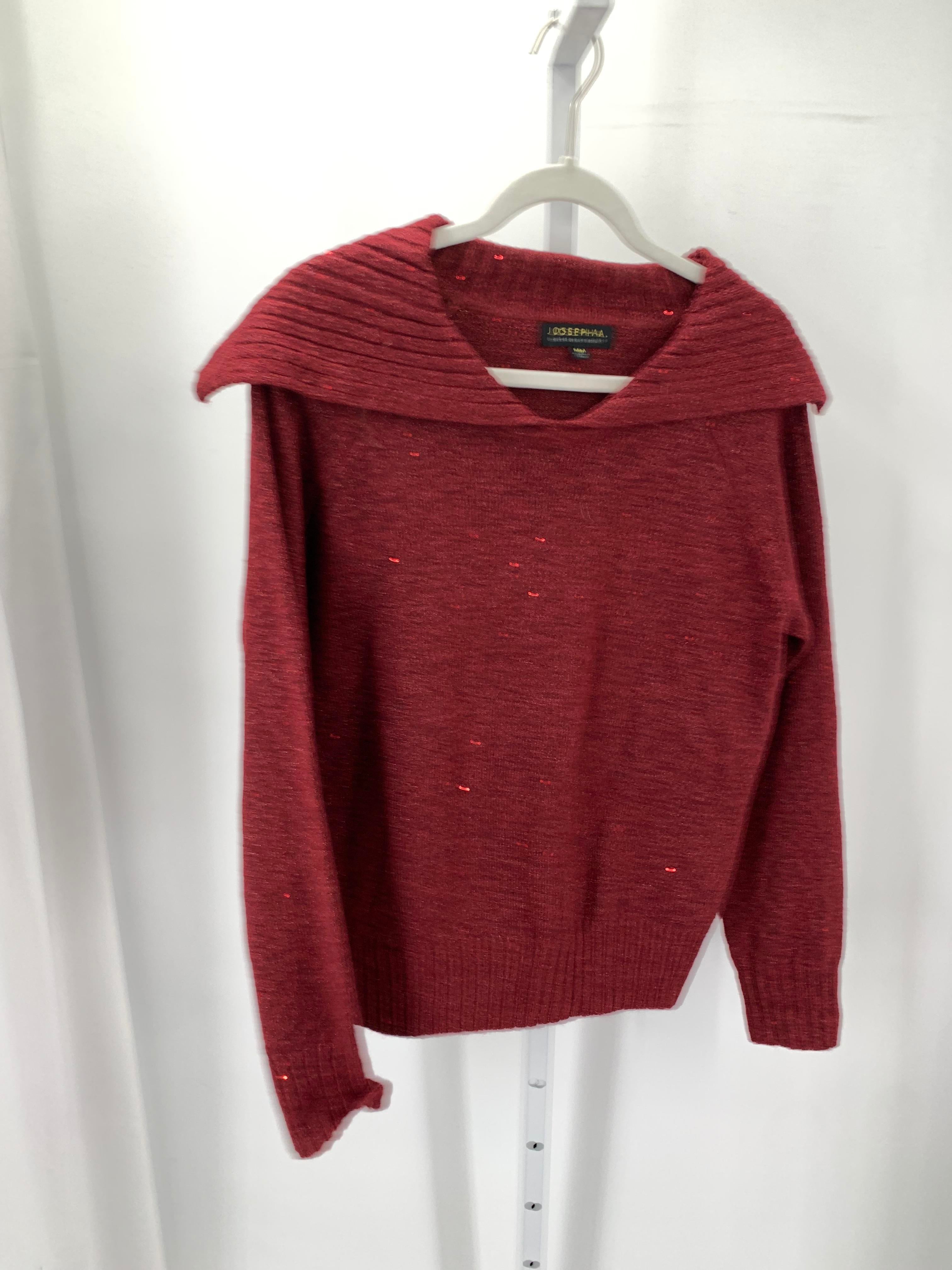Joseph A. Size Medium Misses Long Slv Sweater