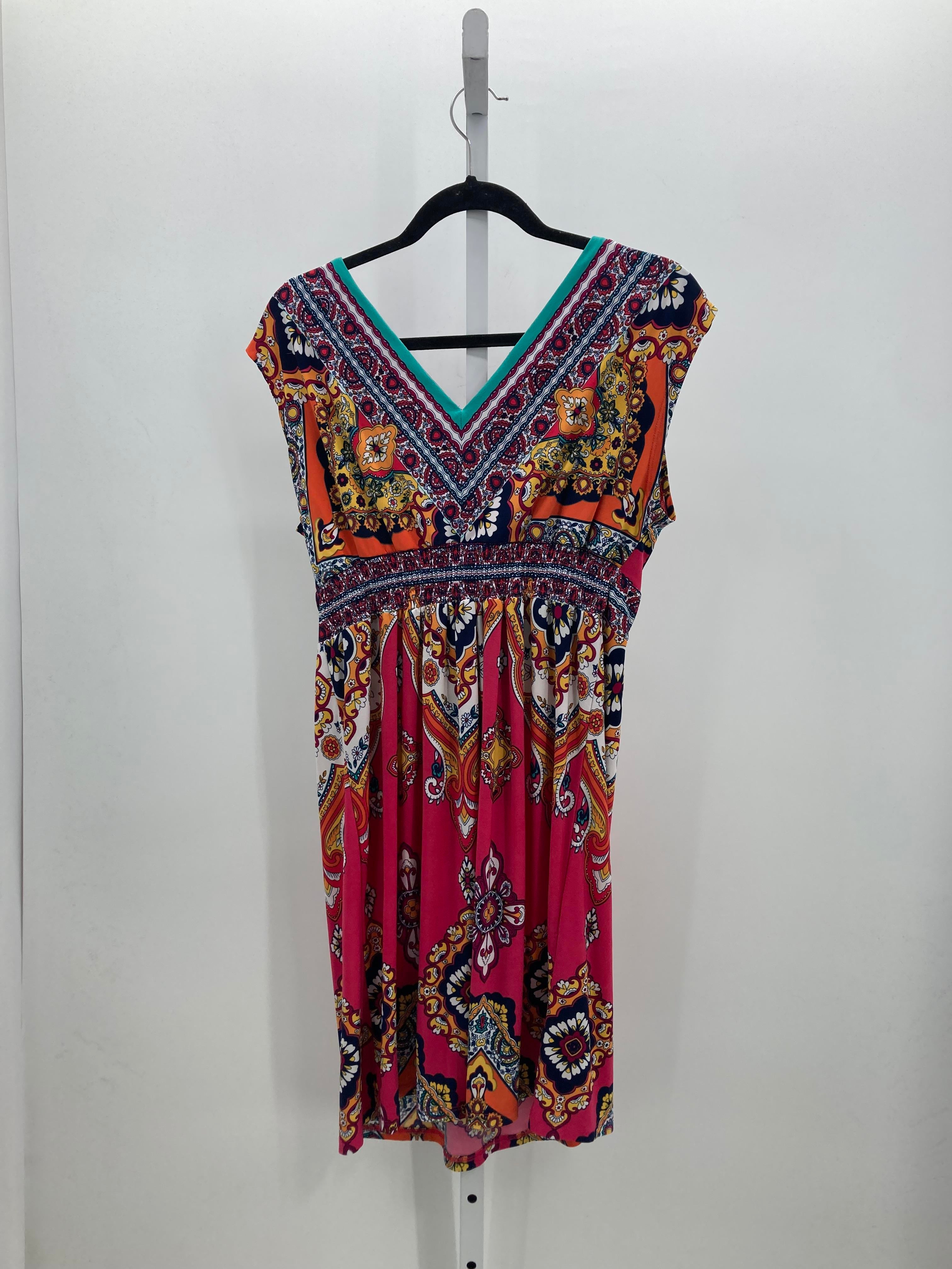 Kiara Size Medium Misses Sleeveless Dress