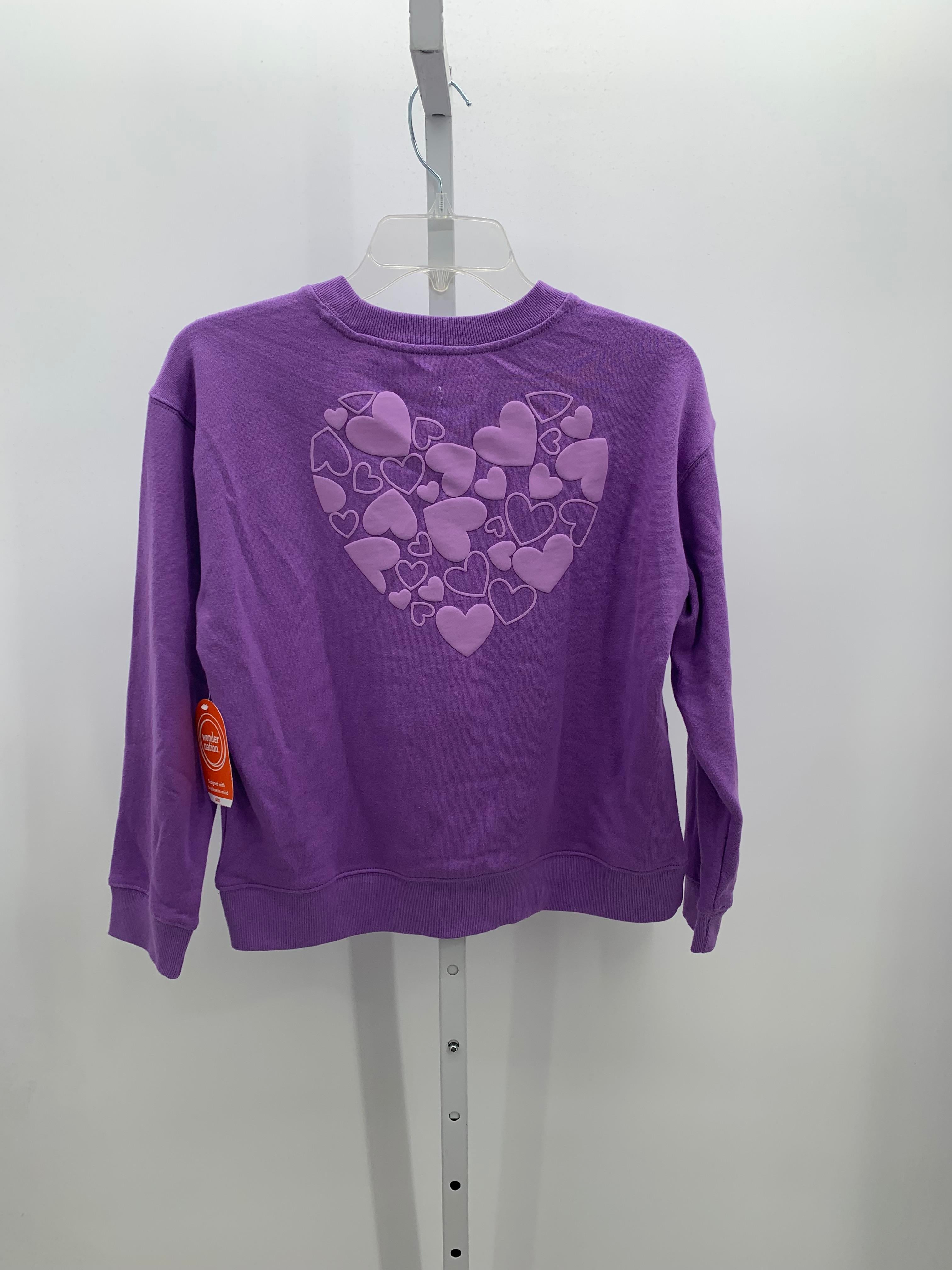 Wonder Nation Size 10-12 Girls Long Sleeve Shirt