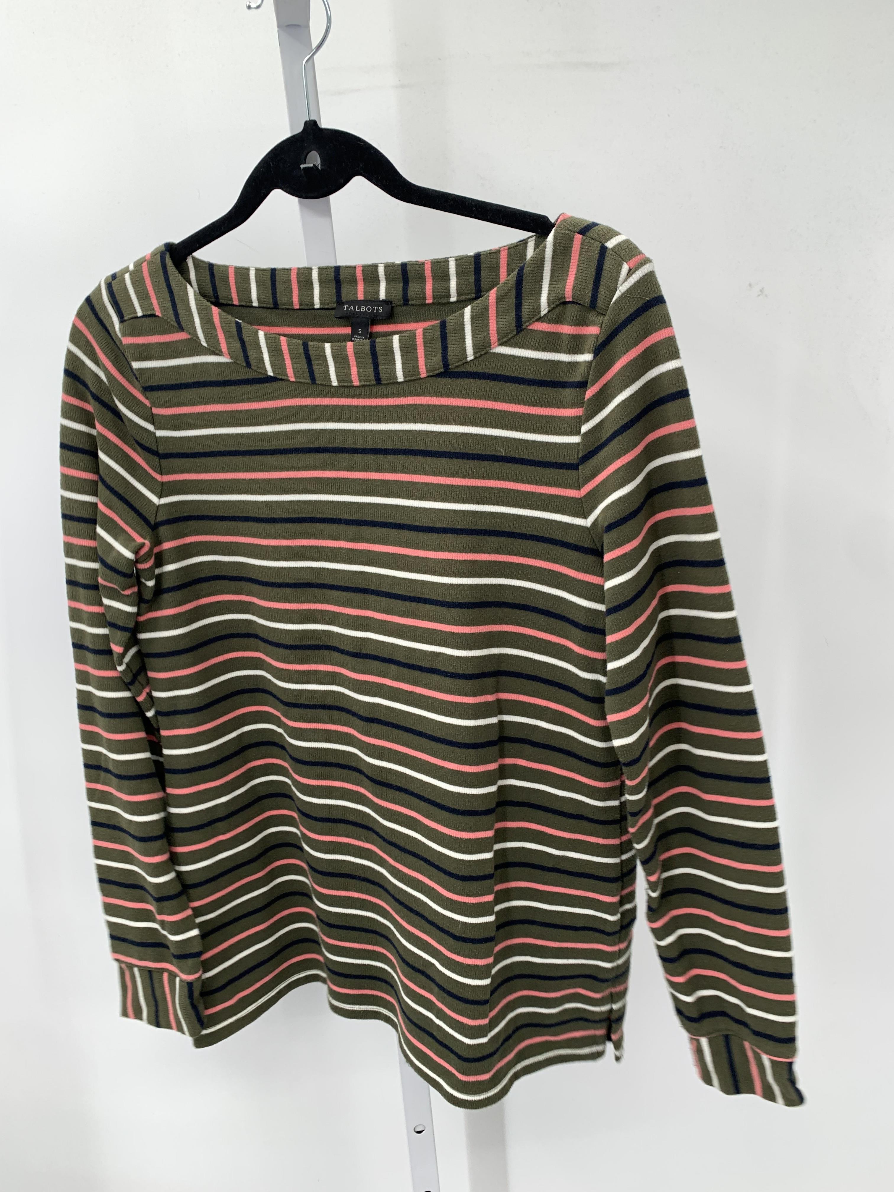 Talbots Size Small Misses Long Sleeve Shirt