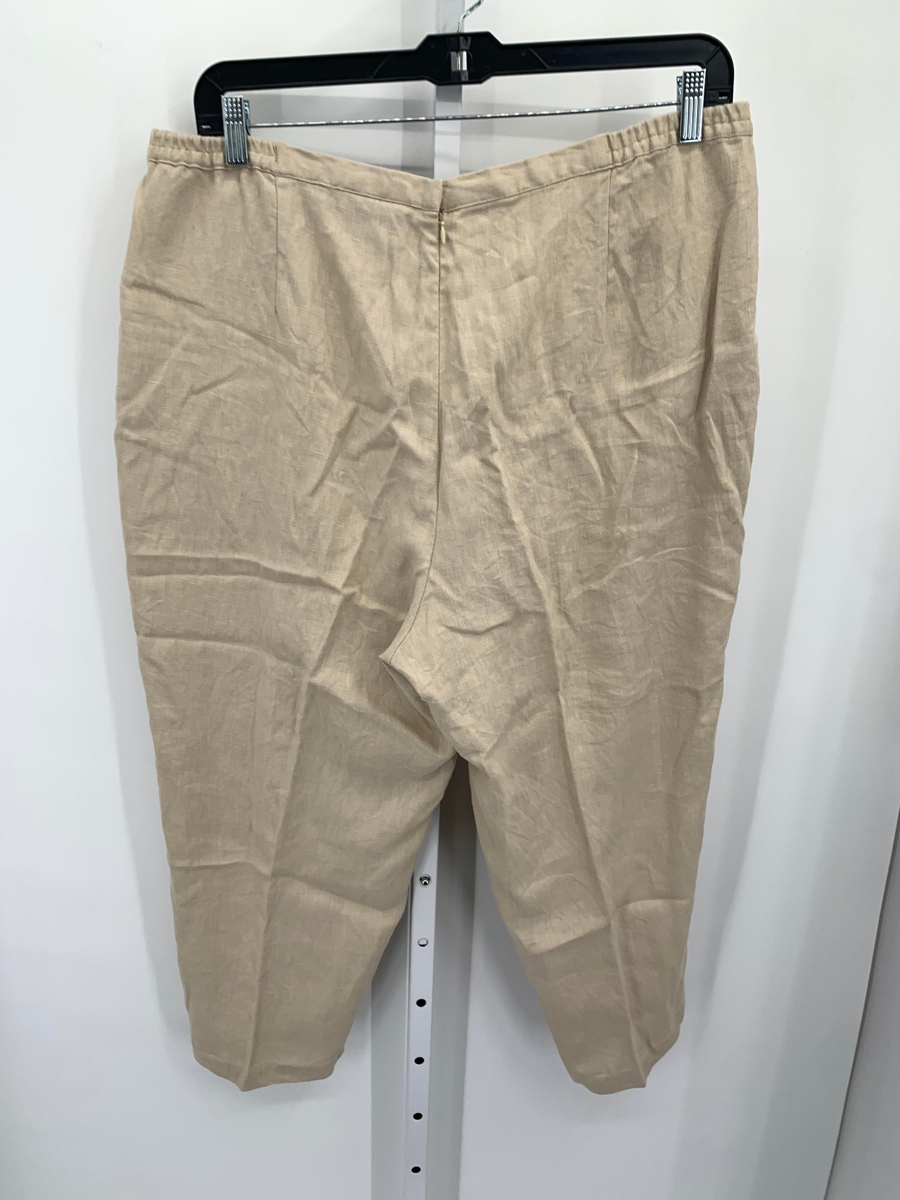 Linea Size 1X Womens Pants