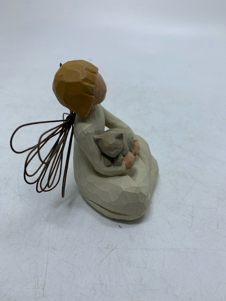 SITTING ANGEL OF KINDNESS.