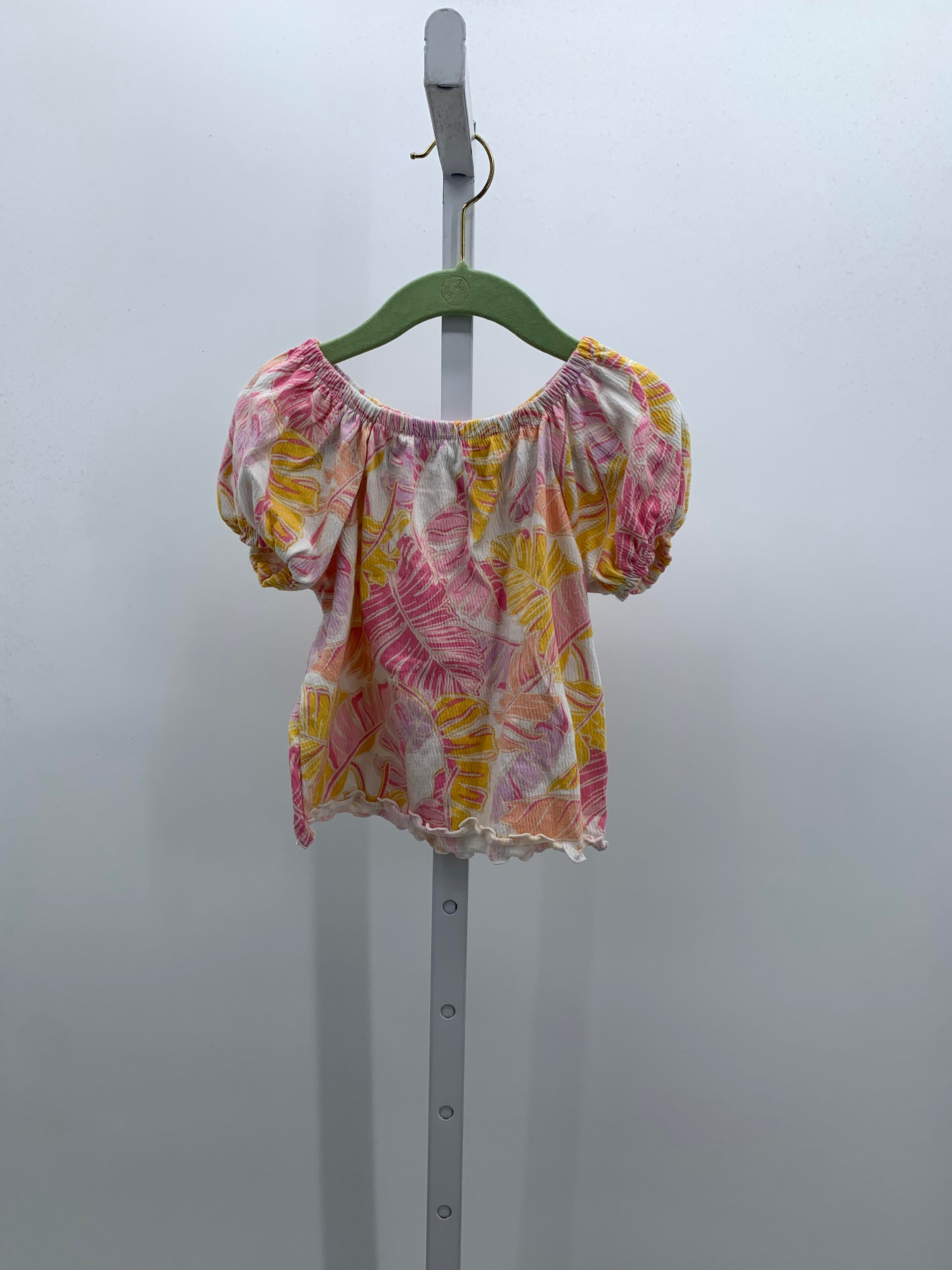 Cat & Jack Size 4T Girls Short Sleeve Shirt