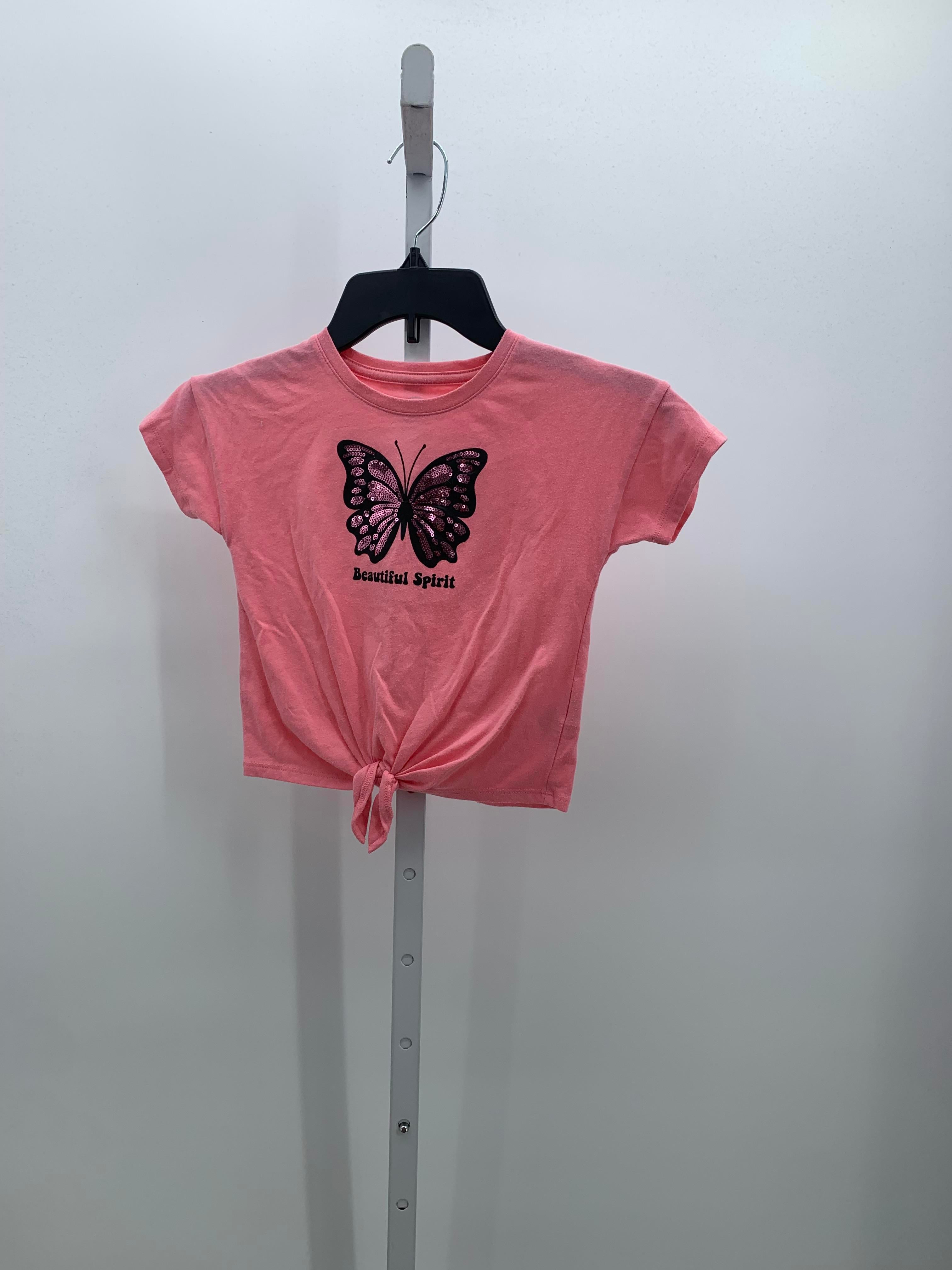 Wonder Nation Size 4-5 Girls Short Sleeve Shirt