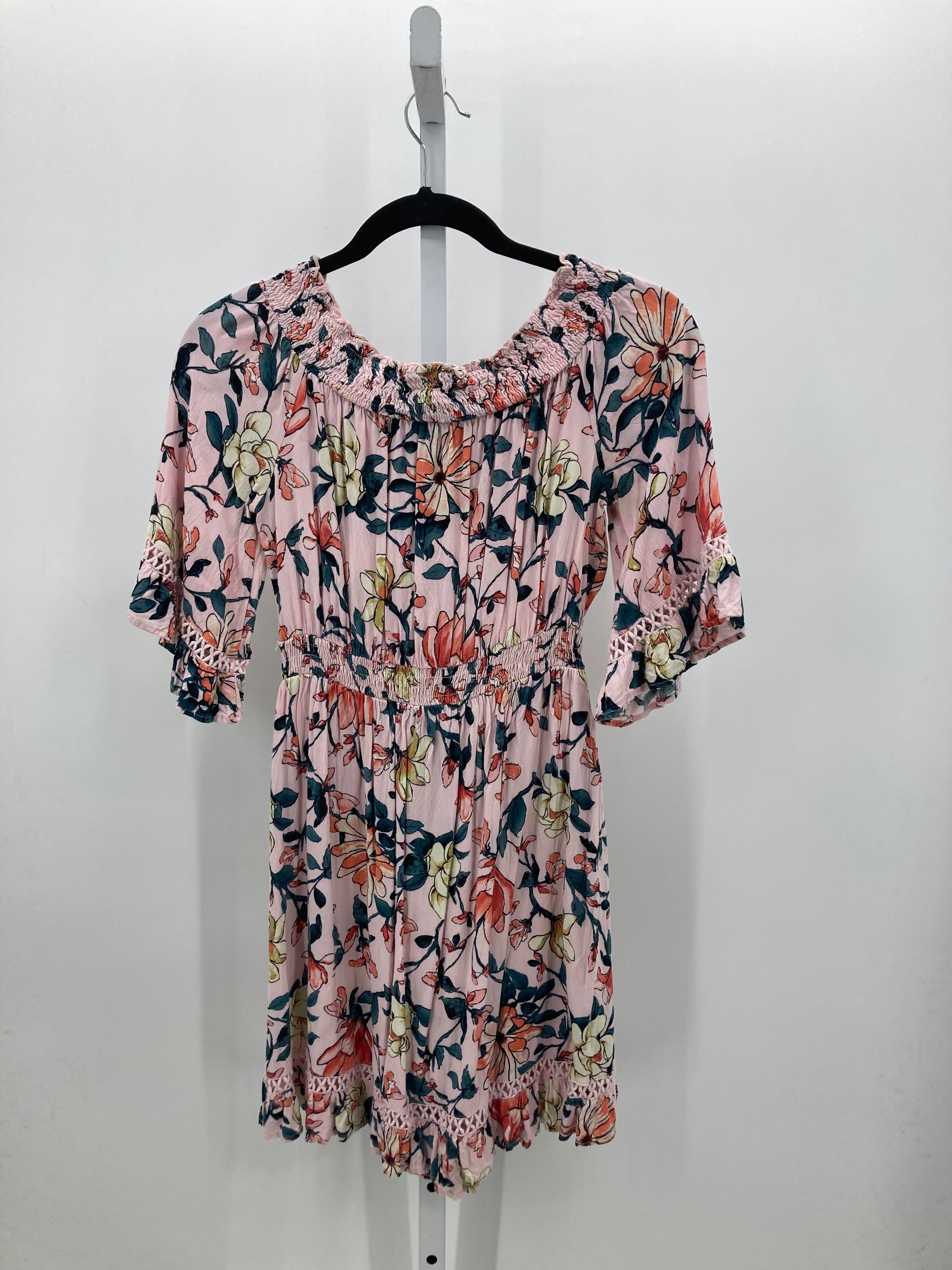 Lulus Size Small Juniors Short Sleeve Dress