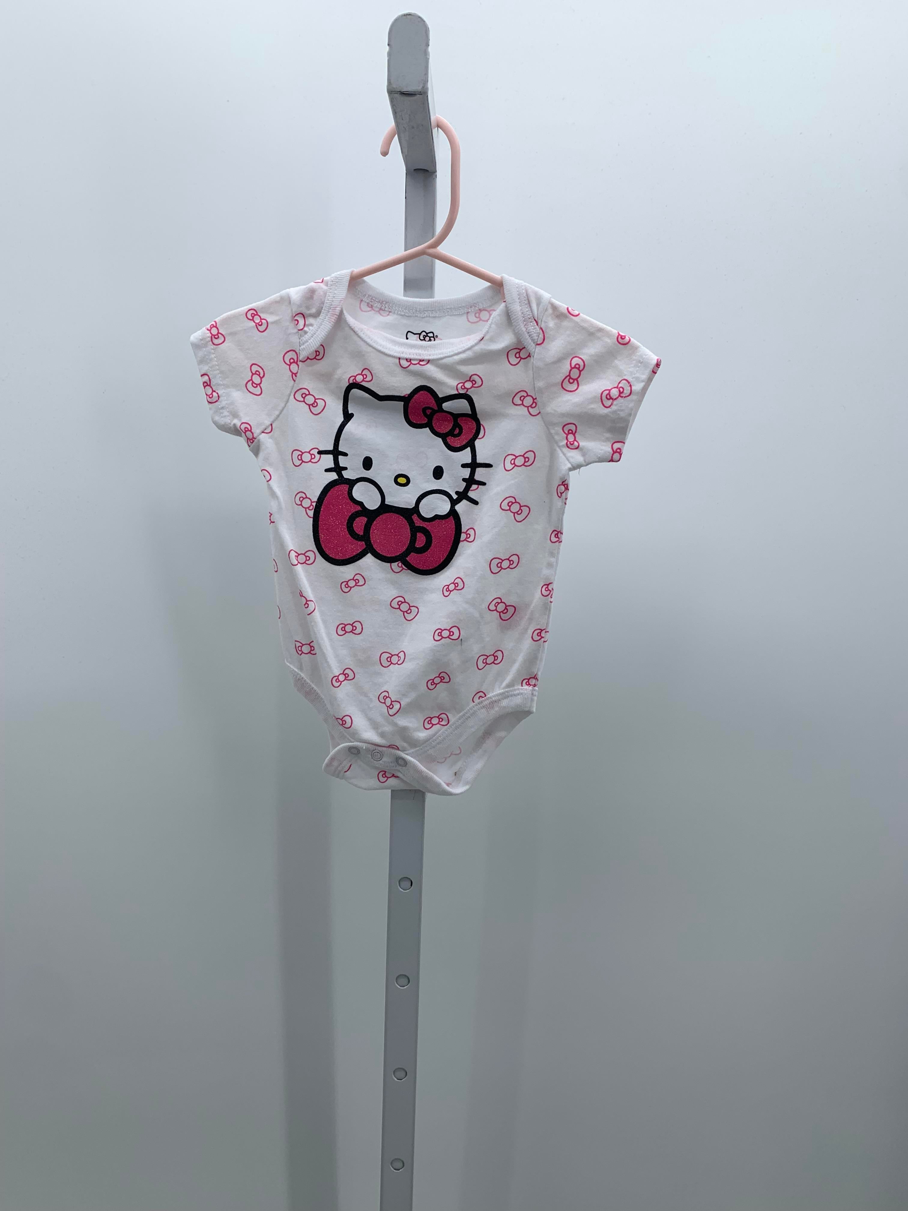 Hello Kitty Size 6-9 mon Girls Short Sleeve Shirt