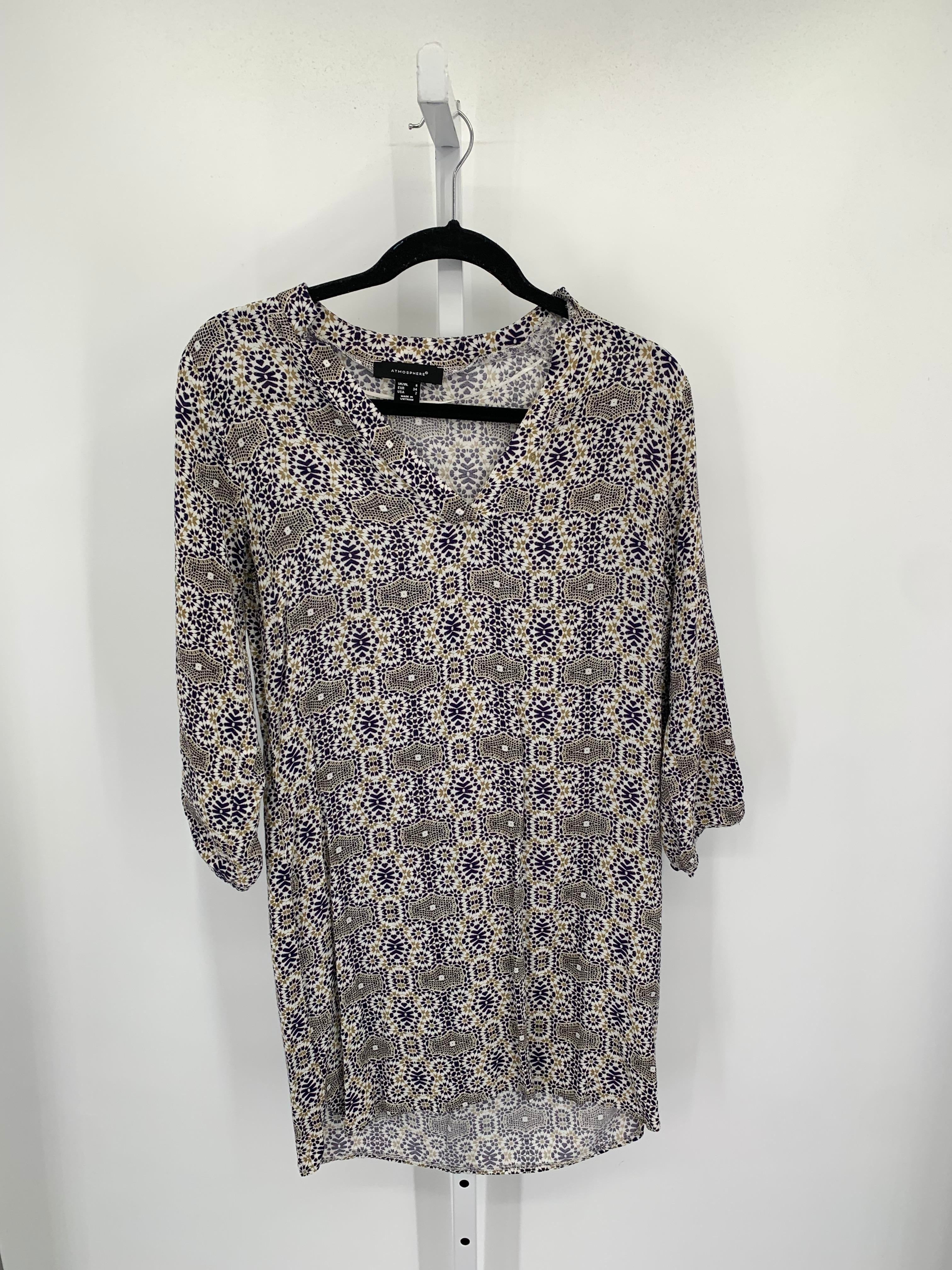 Atmosphere Size 2 Misses Long Sleeve Dress