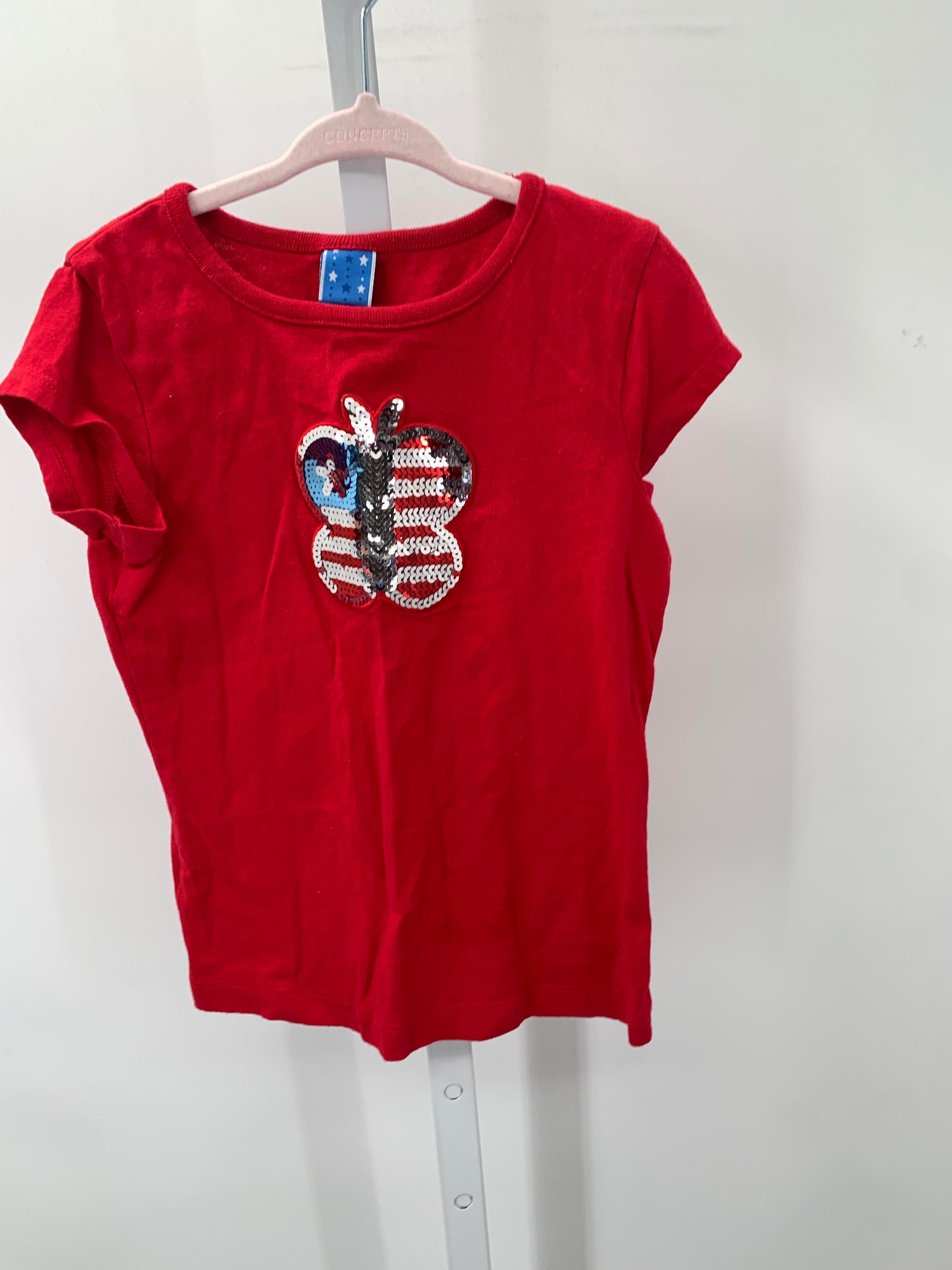 Size 4-5 Girls Short Sleeve Shirt