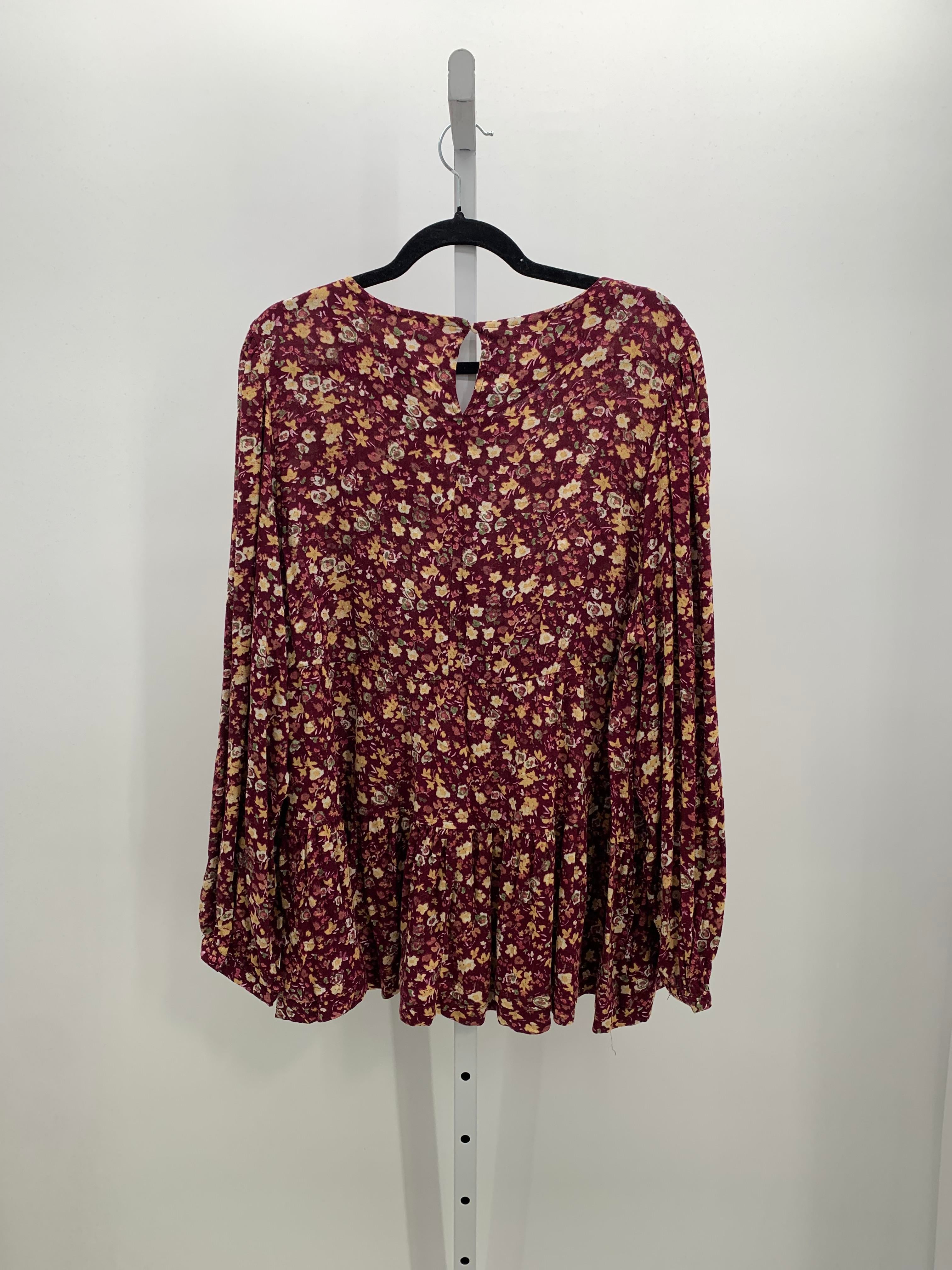 Time and Tru Size Extra Large Misses Long Sleeve Shirt