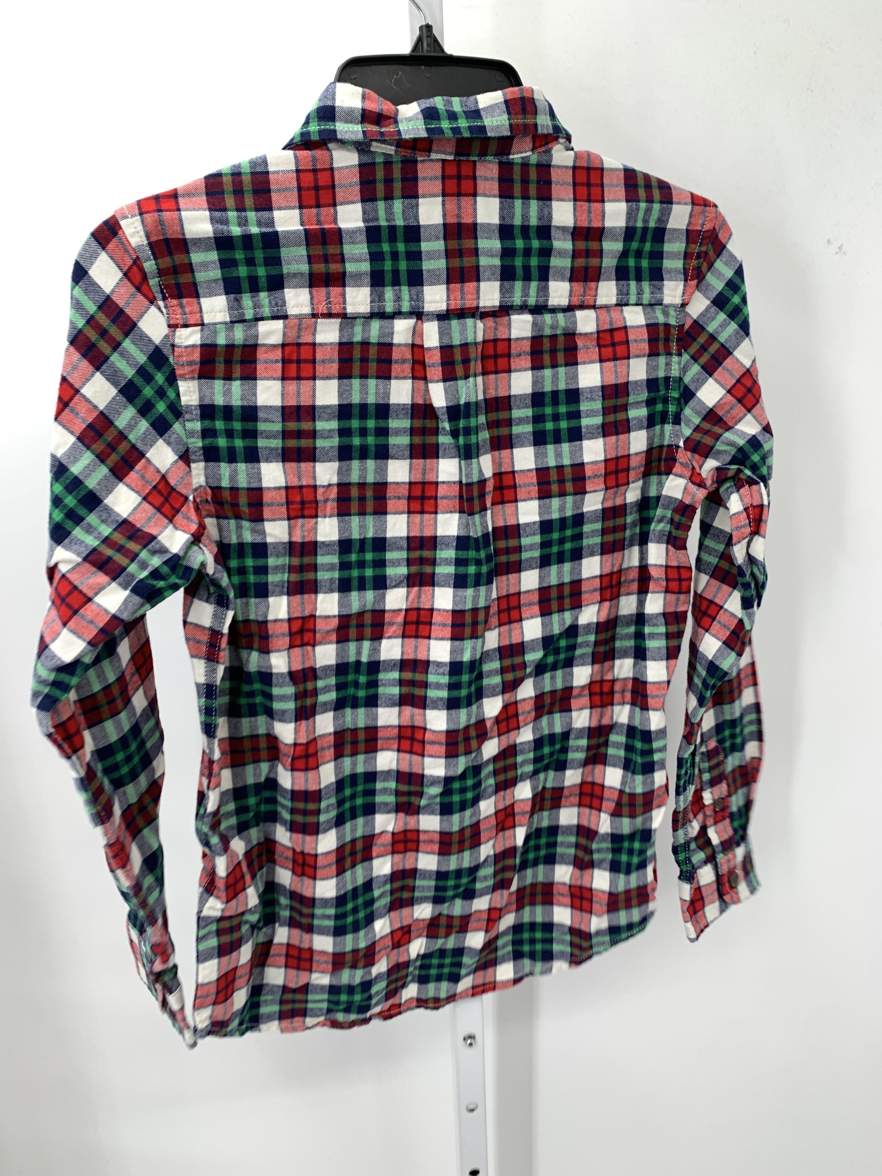 PLAID BTN DOWN