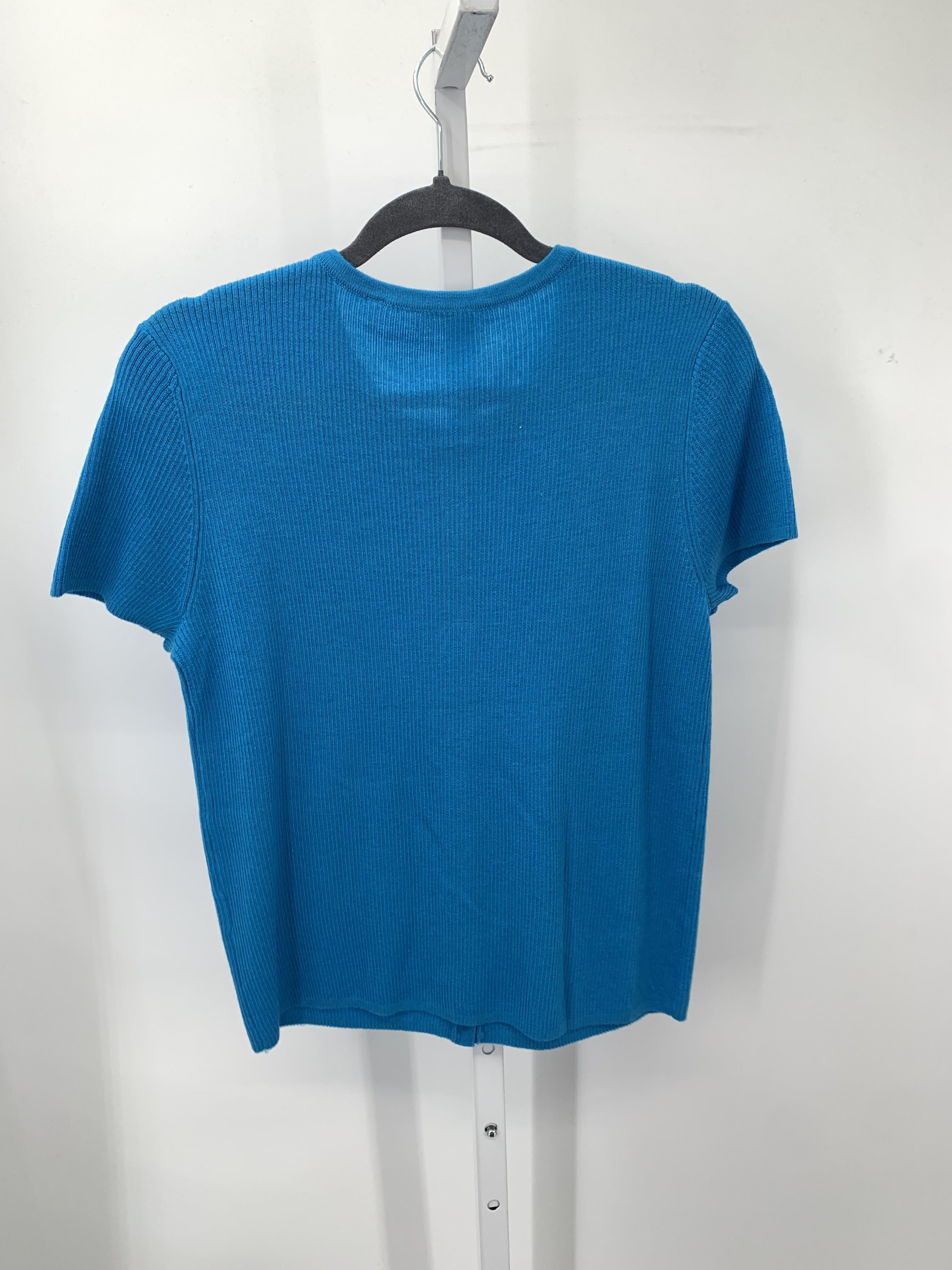 Elie Tahari Size Medium Misses Short Slv Sweater