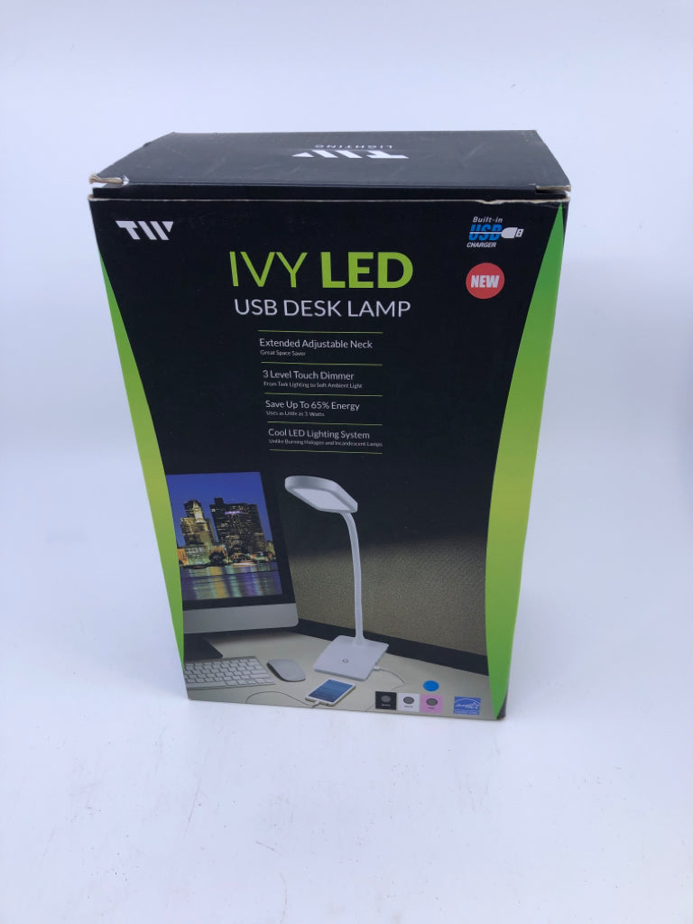 NIB LED USB DESK LAMP.