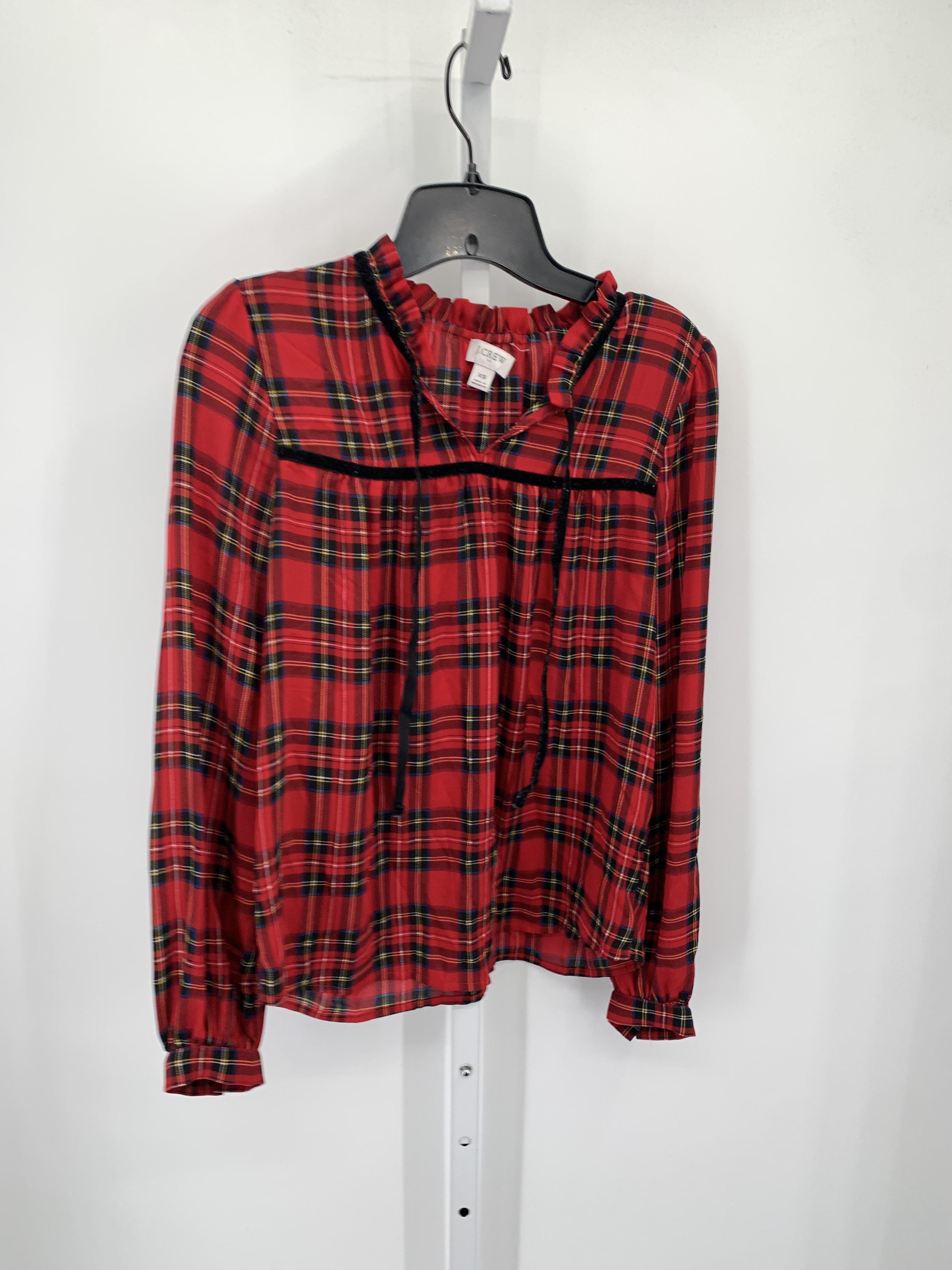 J. Crew Size X Small Misses Long Sleeve Shirt