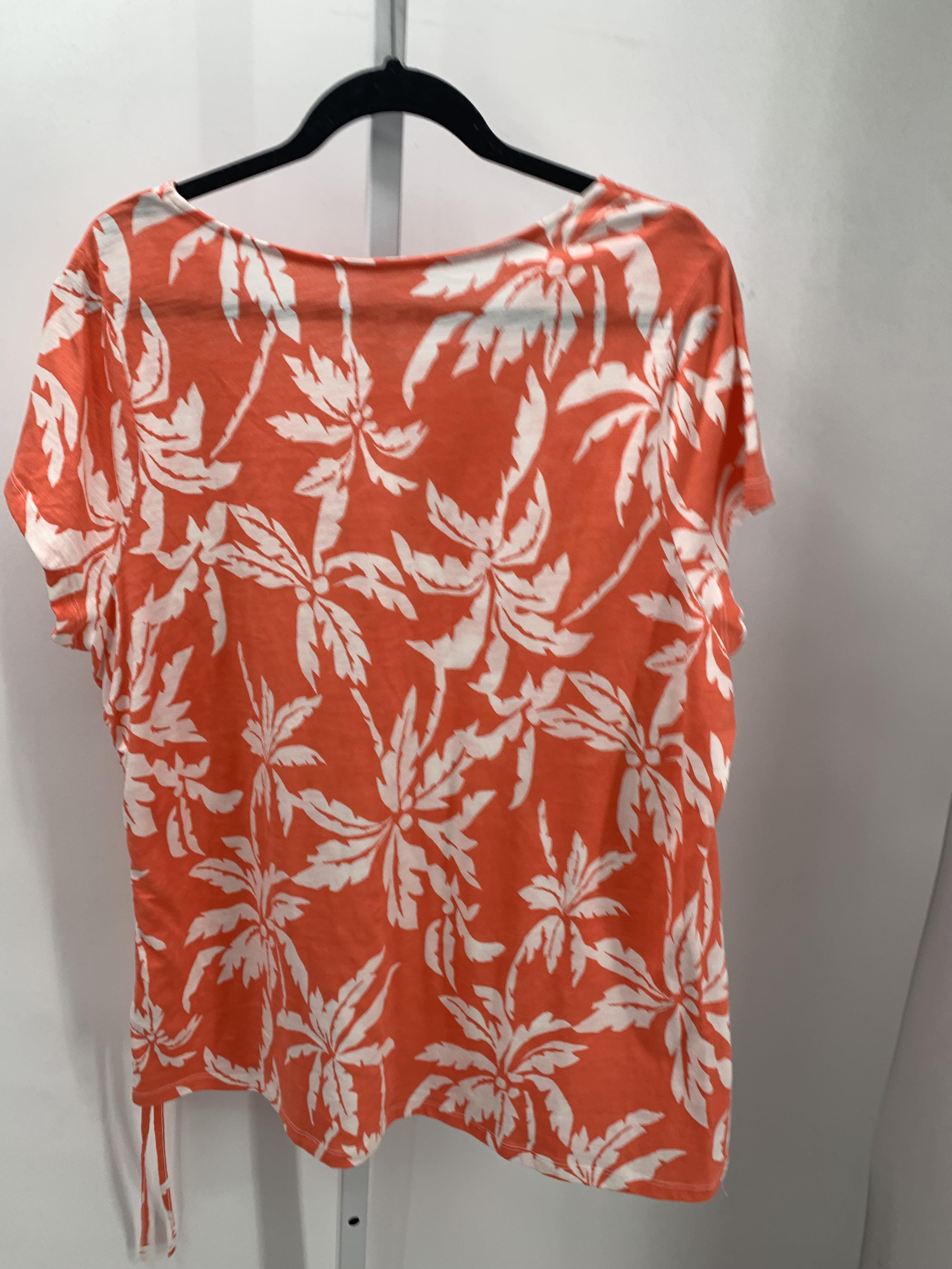 Size 1X Womens Short Sleeve Shirt