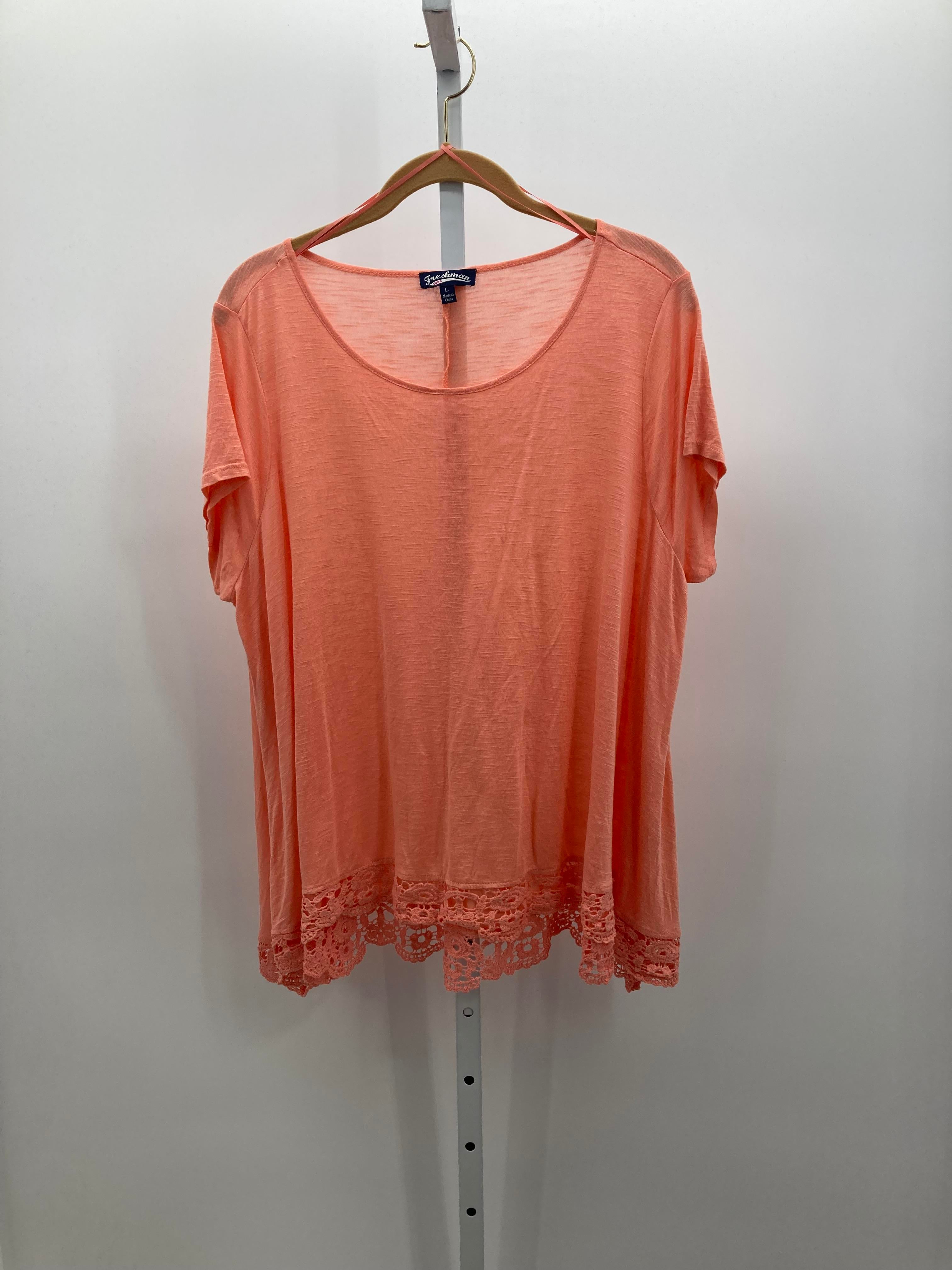 Freshman Size Large Juniors Short Sleeve Shirt