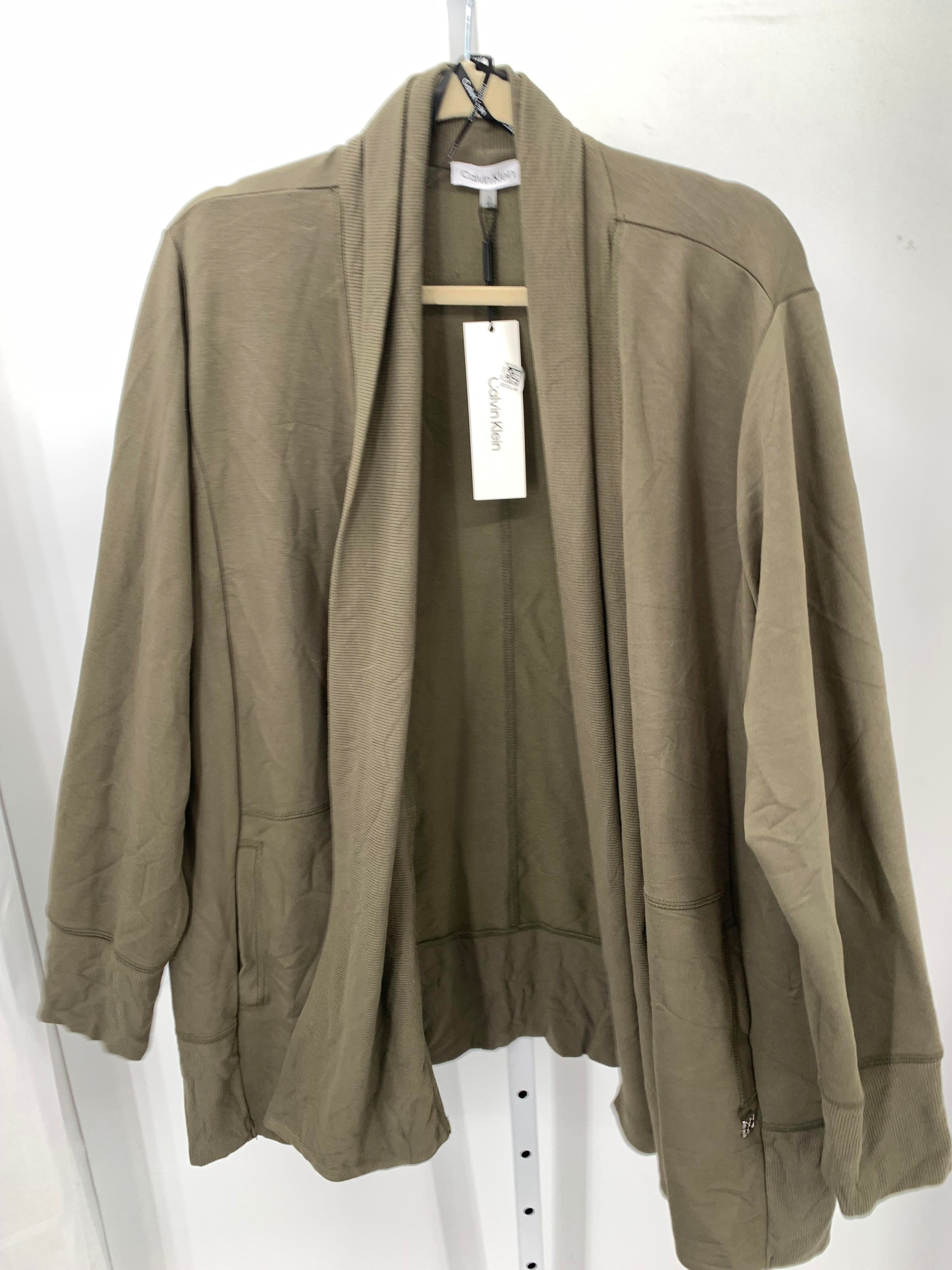 Calvin Klein Size Extra Large Misses Cardigan