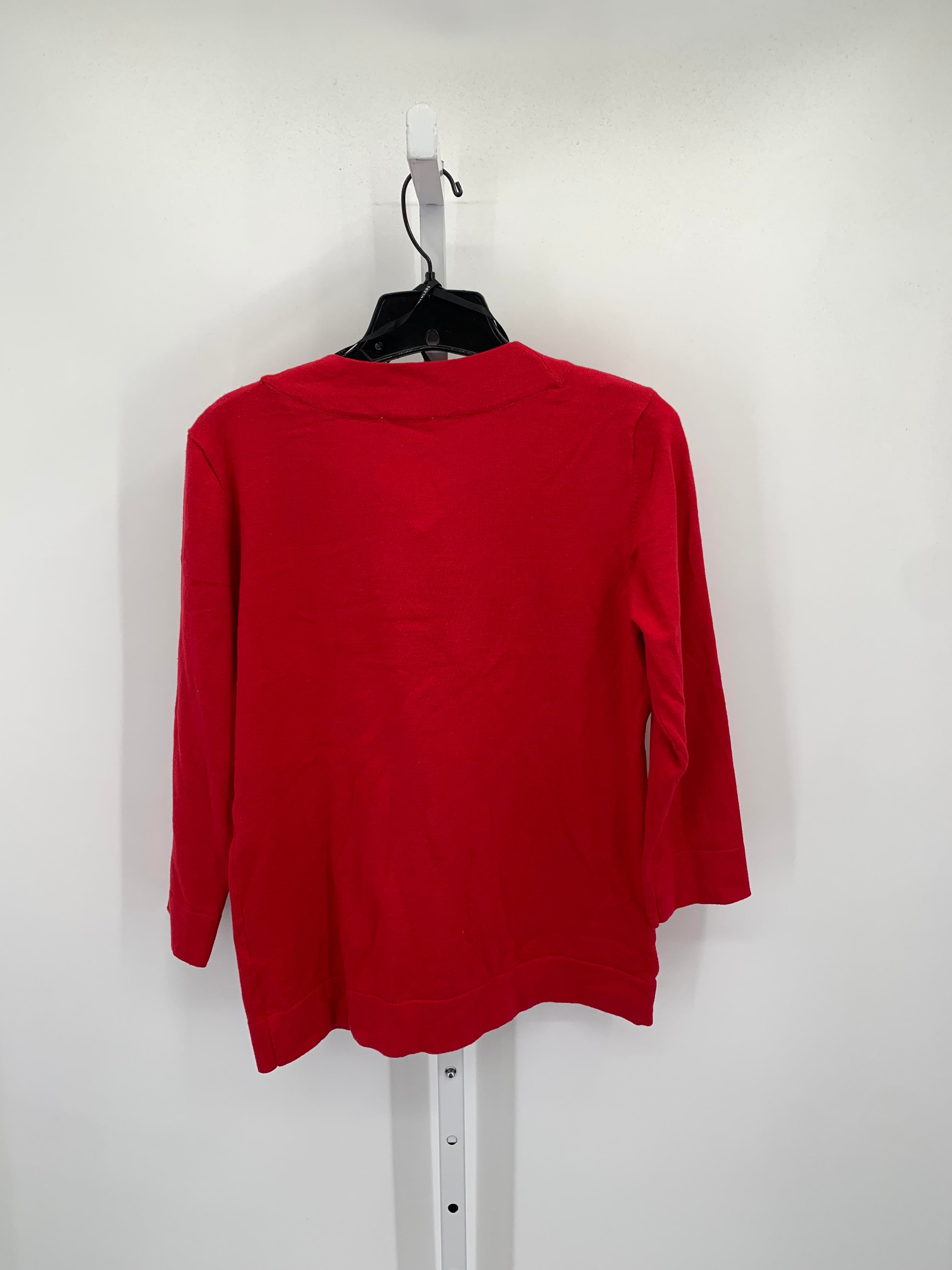 Calvin Klein Size Medium Misses Long Slv Sweater