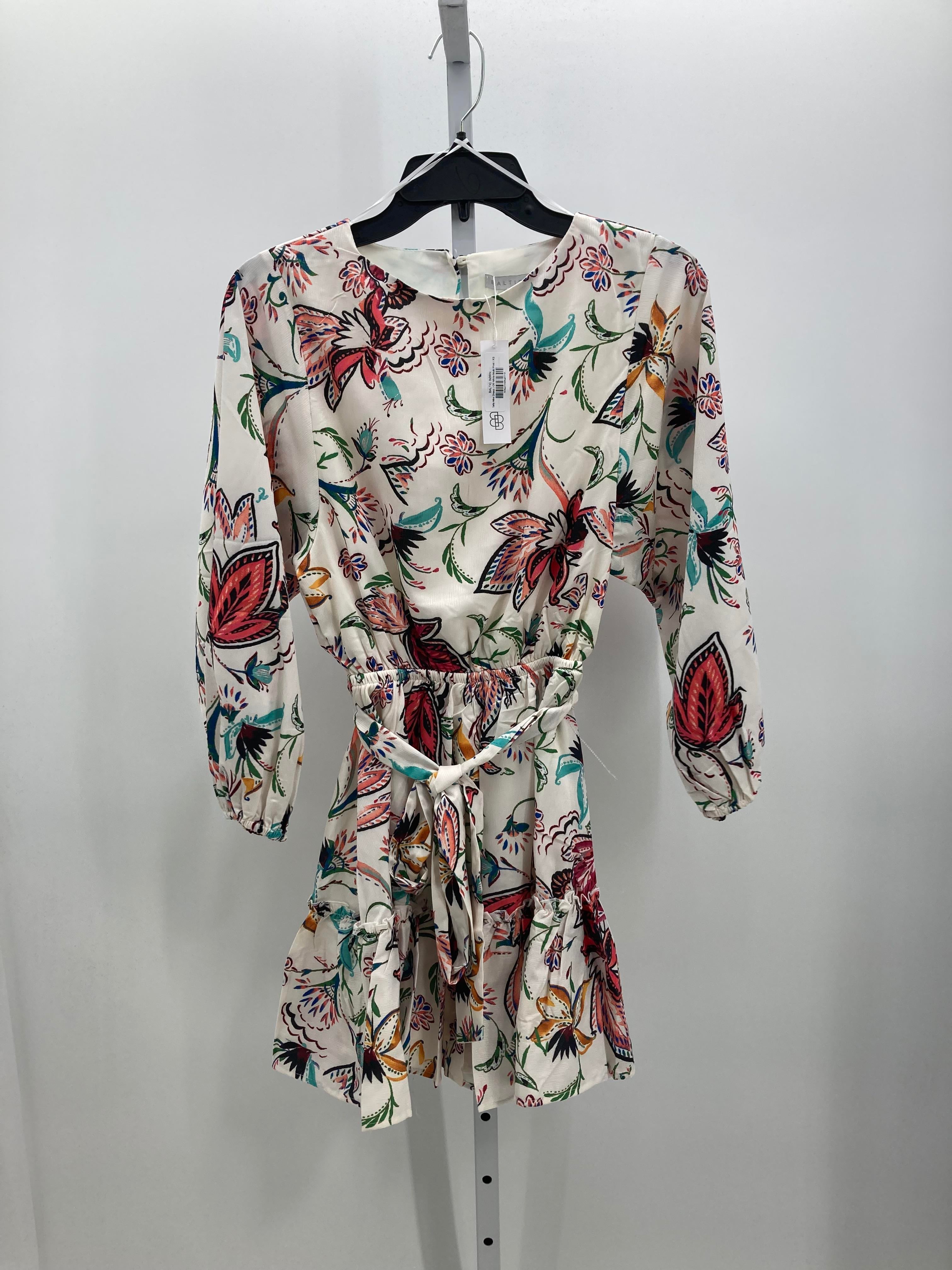 Size X Small Misses 3/4 Sleeve Dress