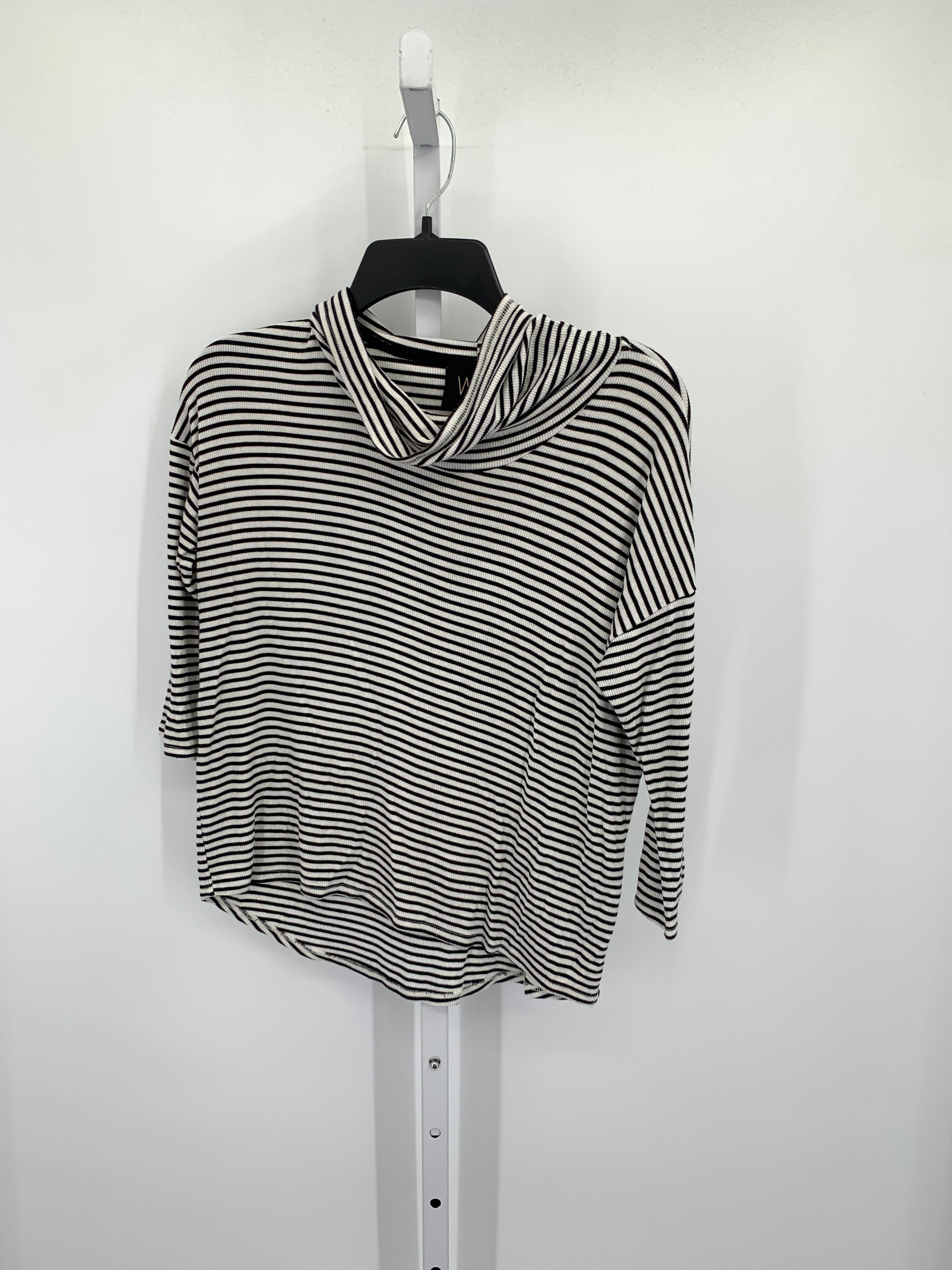 W5 Size Medium Misses 3/4 Sleeve Shirt