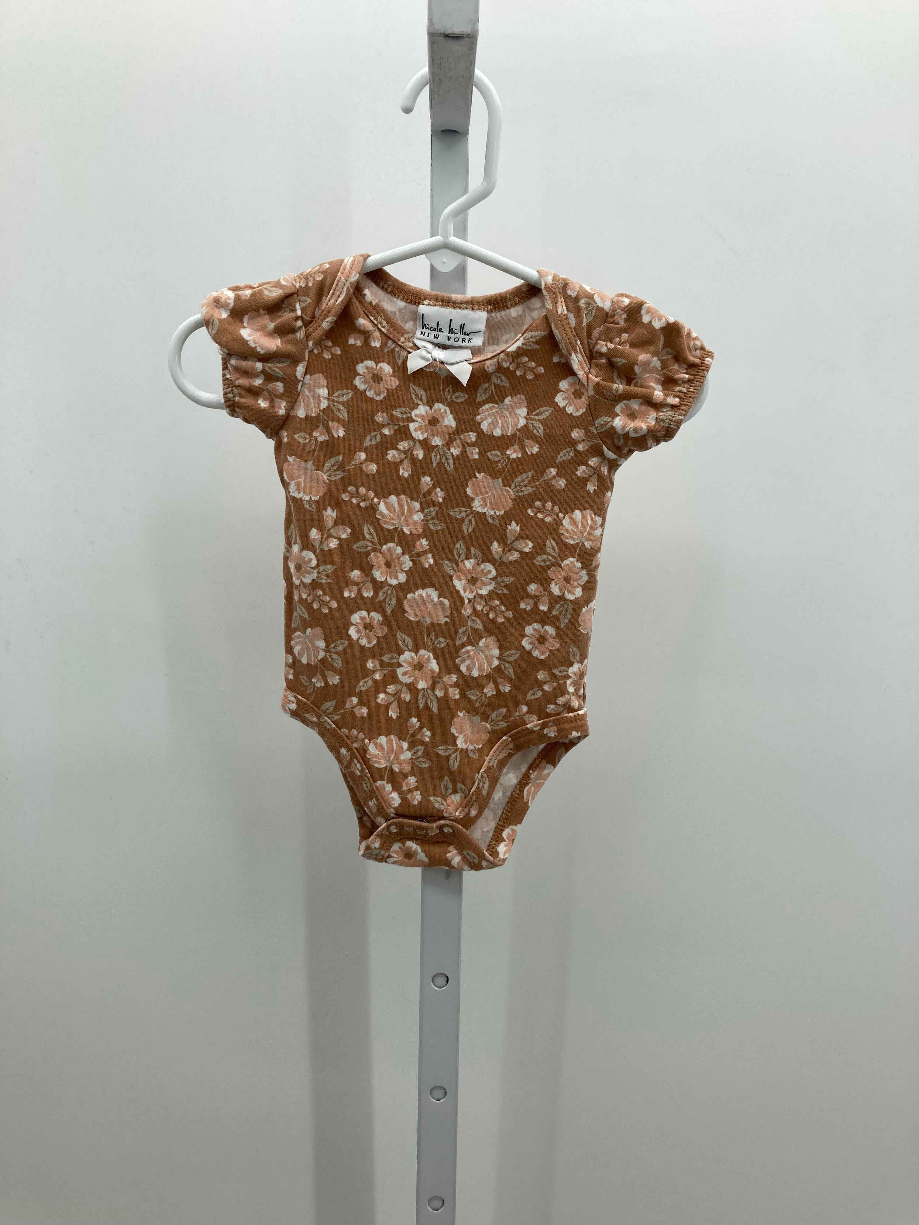 Nicole Miller Size 3-6 Months Girls Short Sleeve Shirt