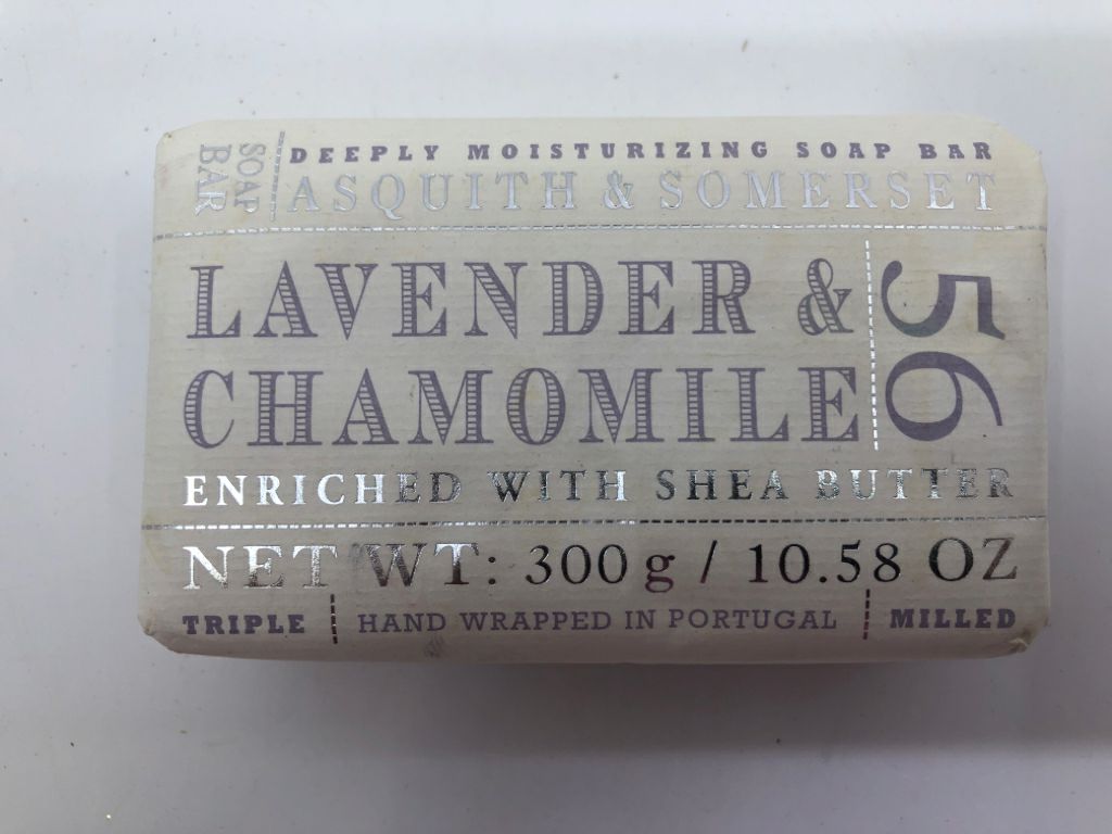 NIP LAVENDER AND CHAMOMILE SOAP.