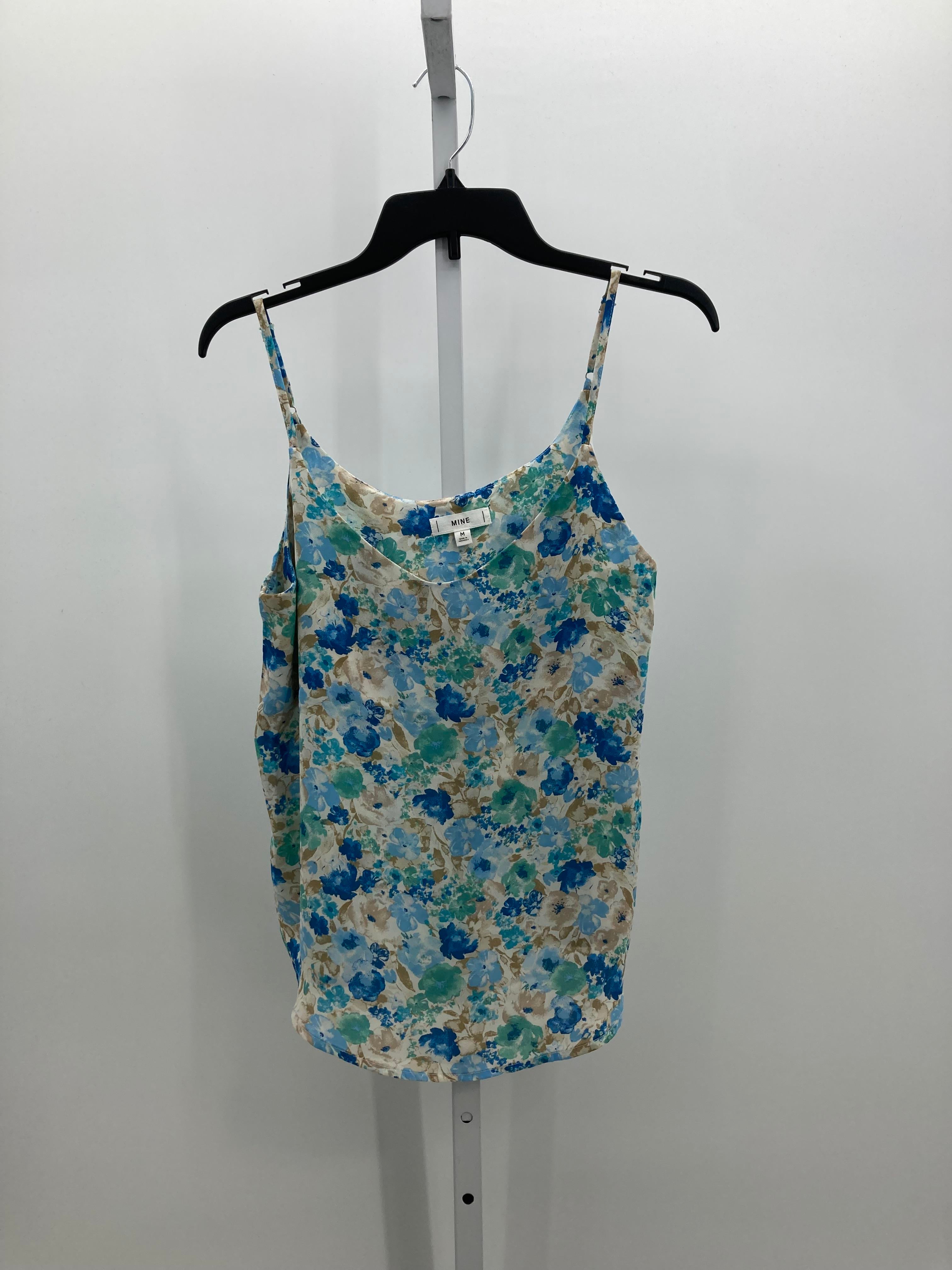 Mine Size Medium Juniors Sleeveless Shirt