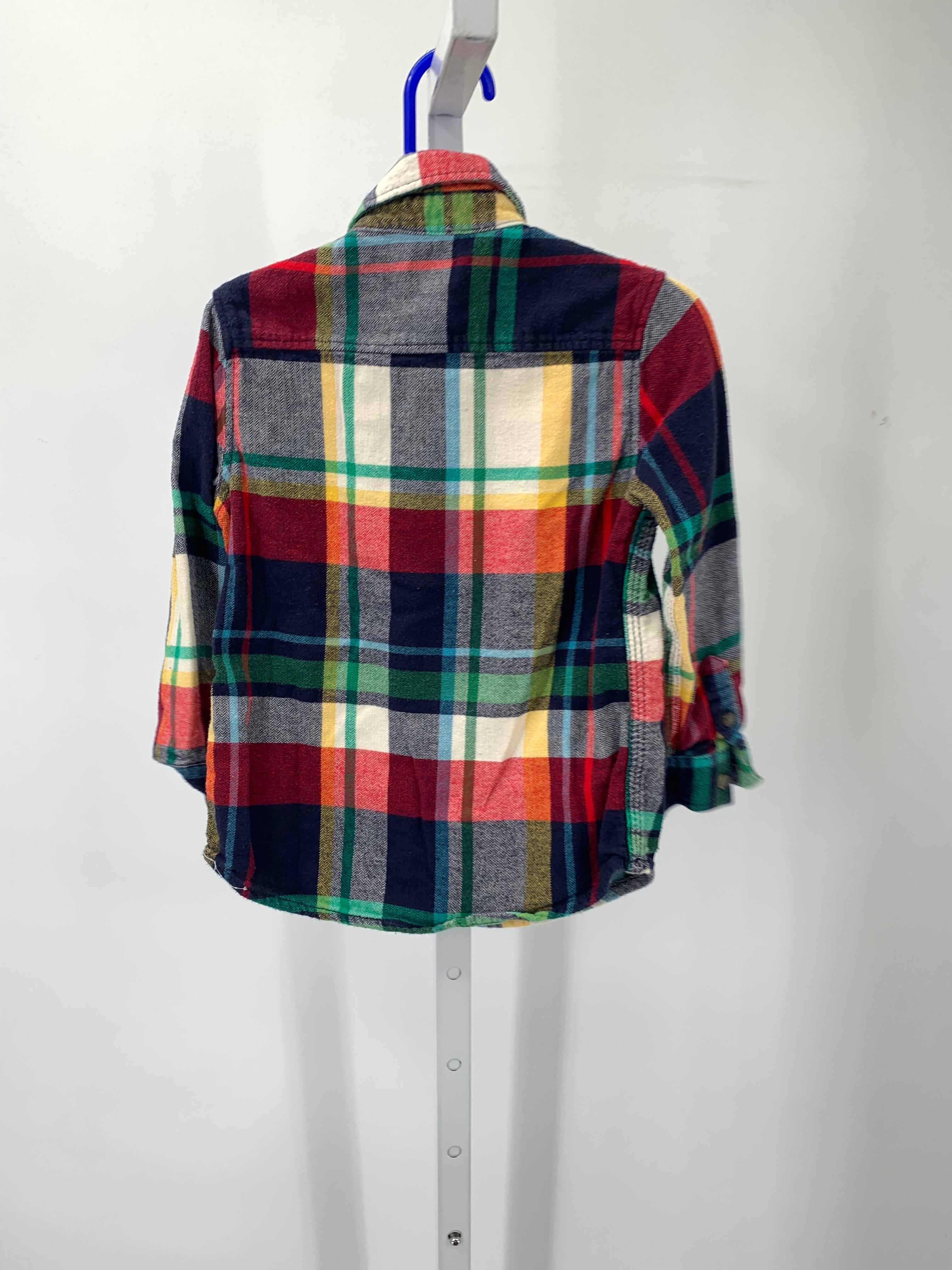 PLAID BTN DOWN