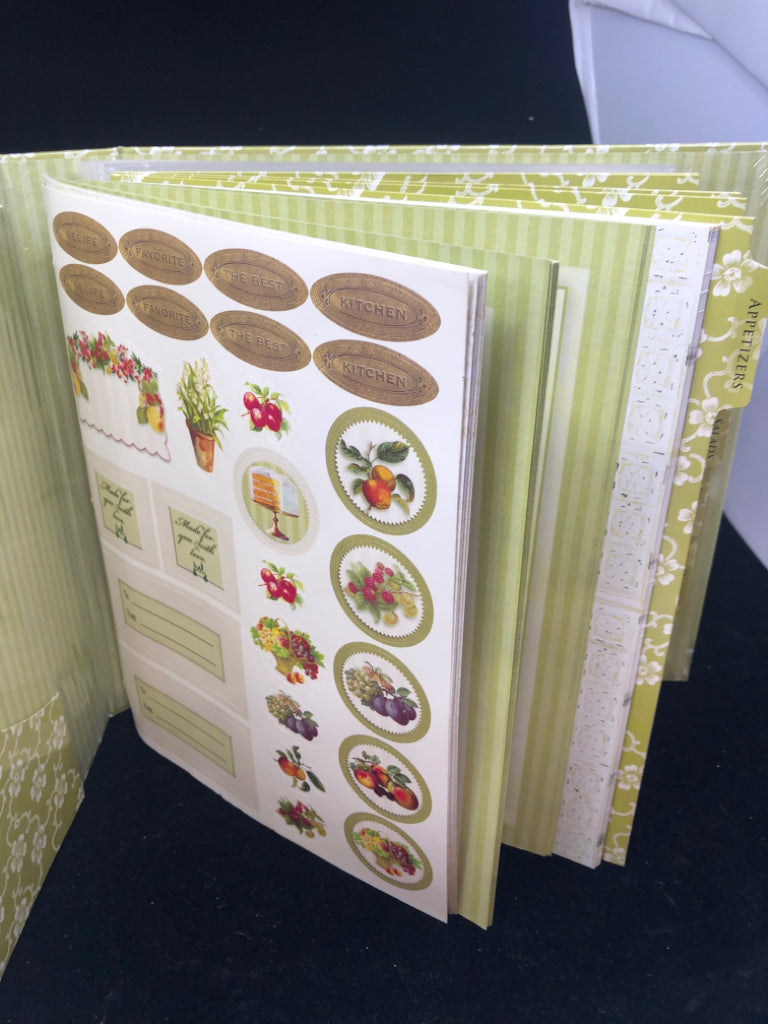 NIP RECIPE BINDER.