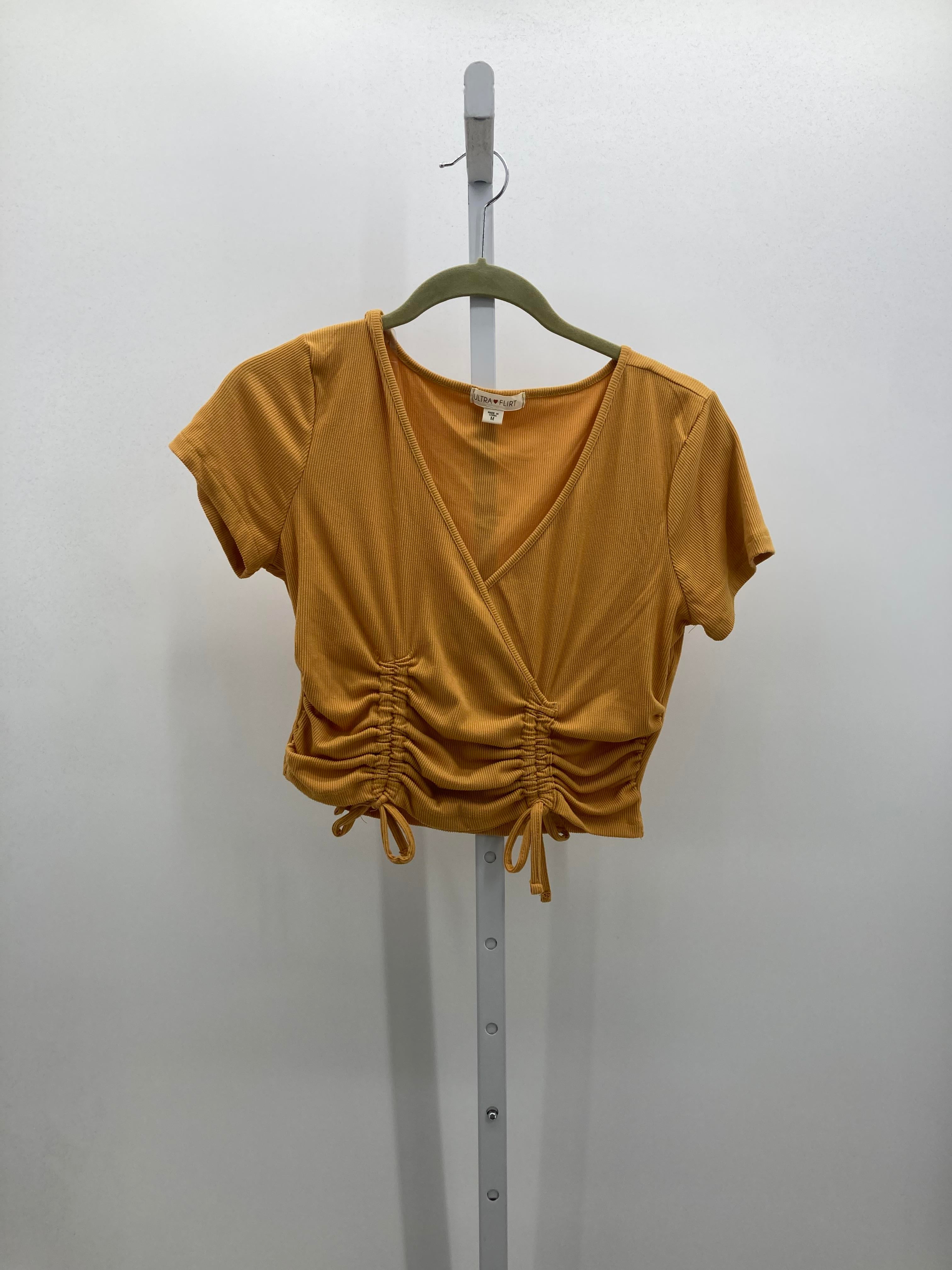Ultra Flirt Size Medium Juniors Short Sleeve Shirt
