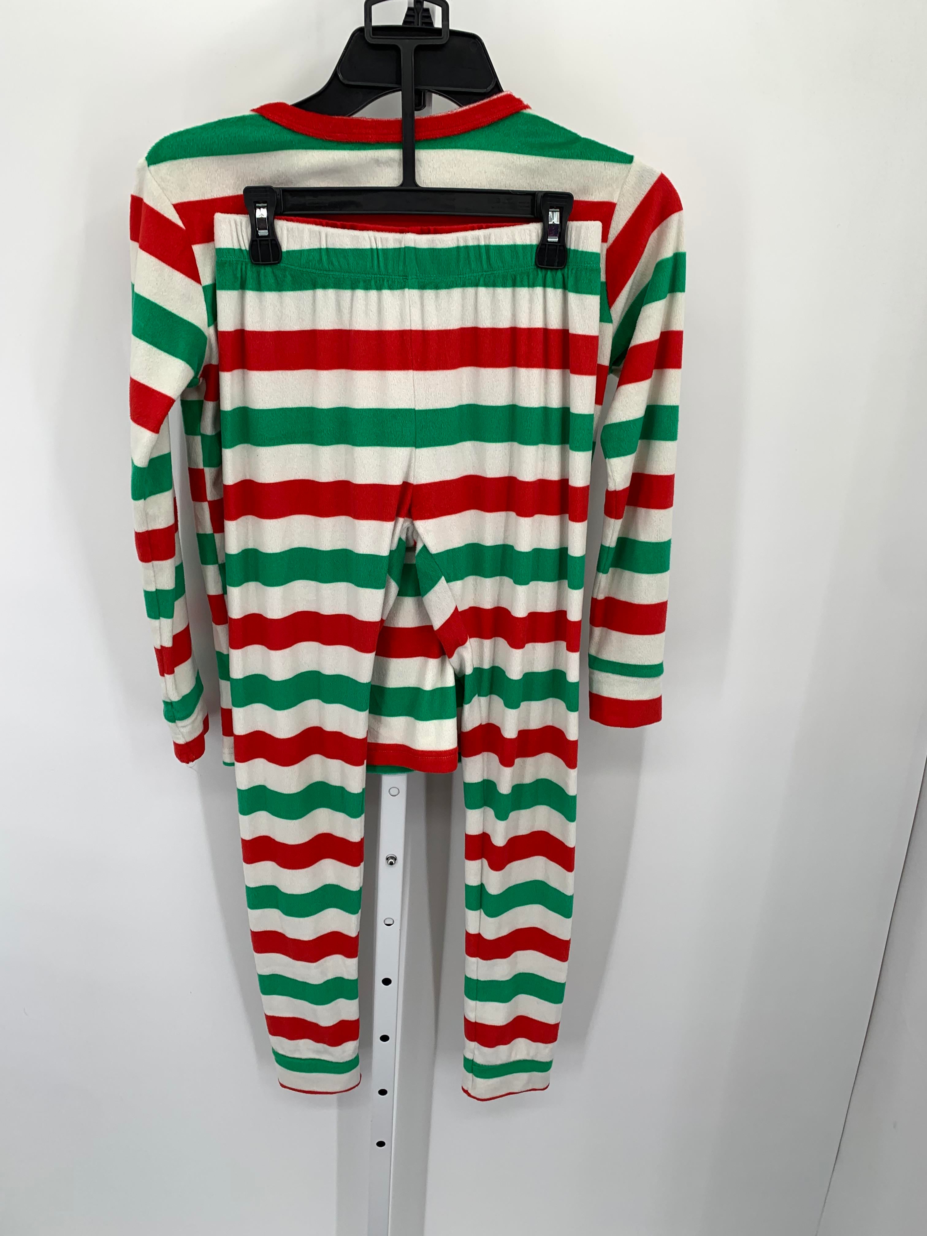 RED GREEN STRIPES FLEECE