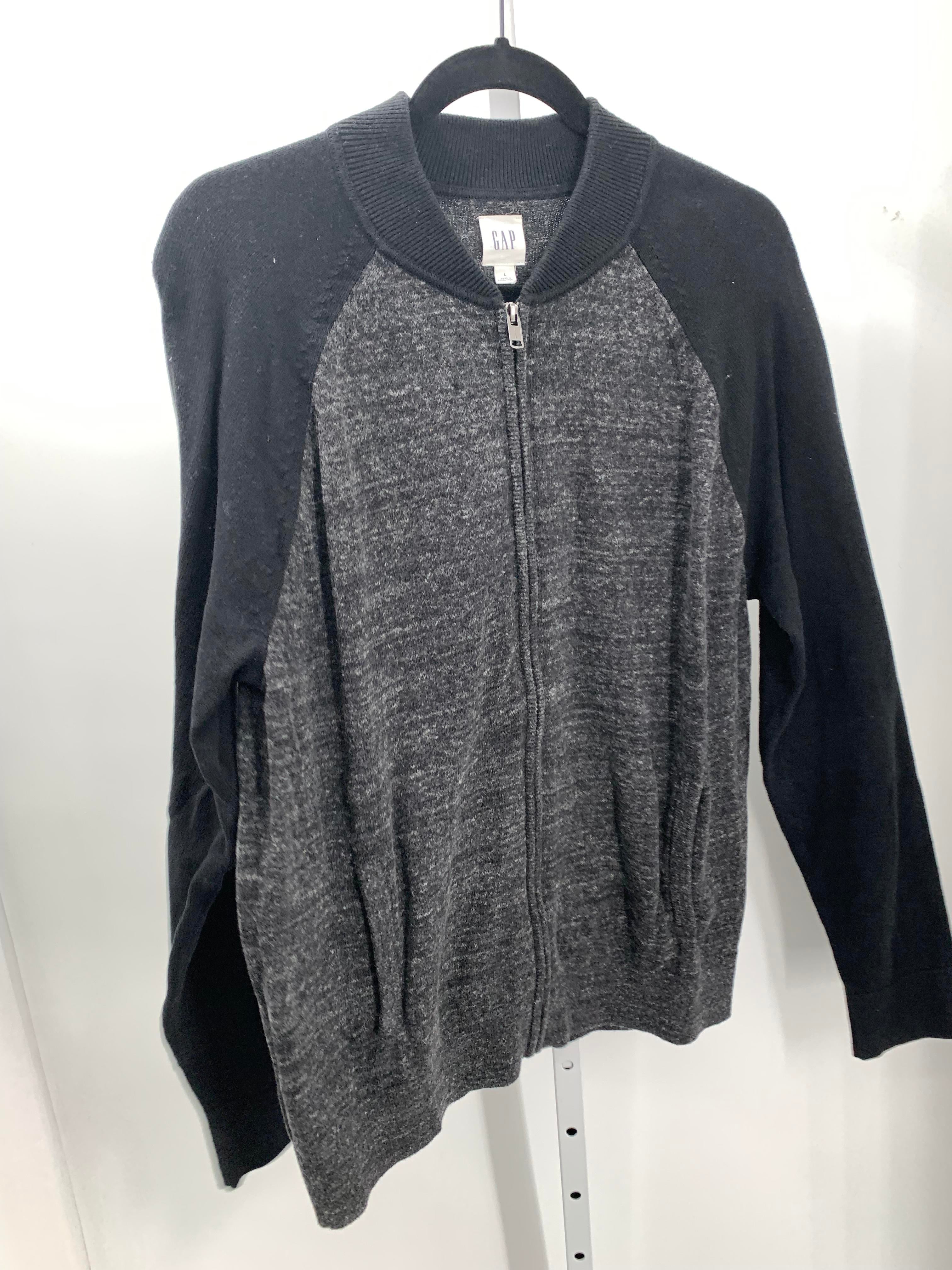 GREY SWEATER JACKET