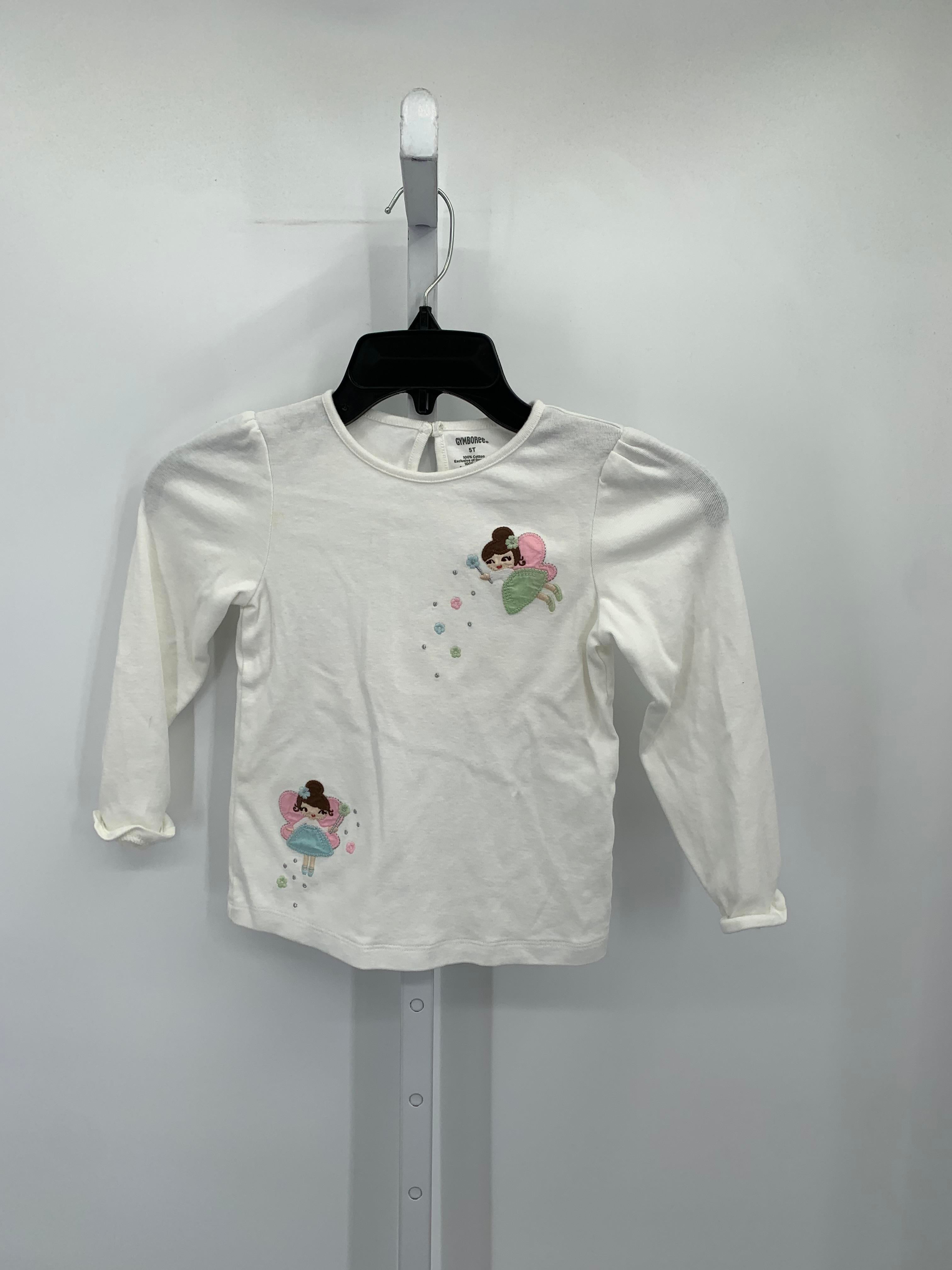 Gymboree Size 5T Girls Long Sleeve Shirt