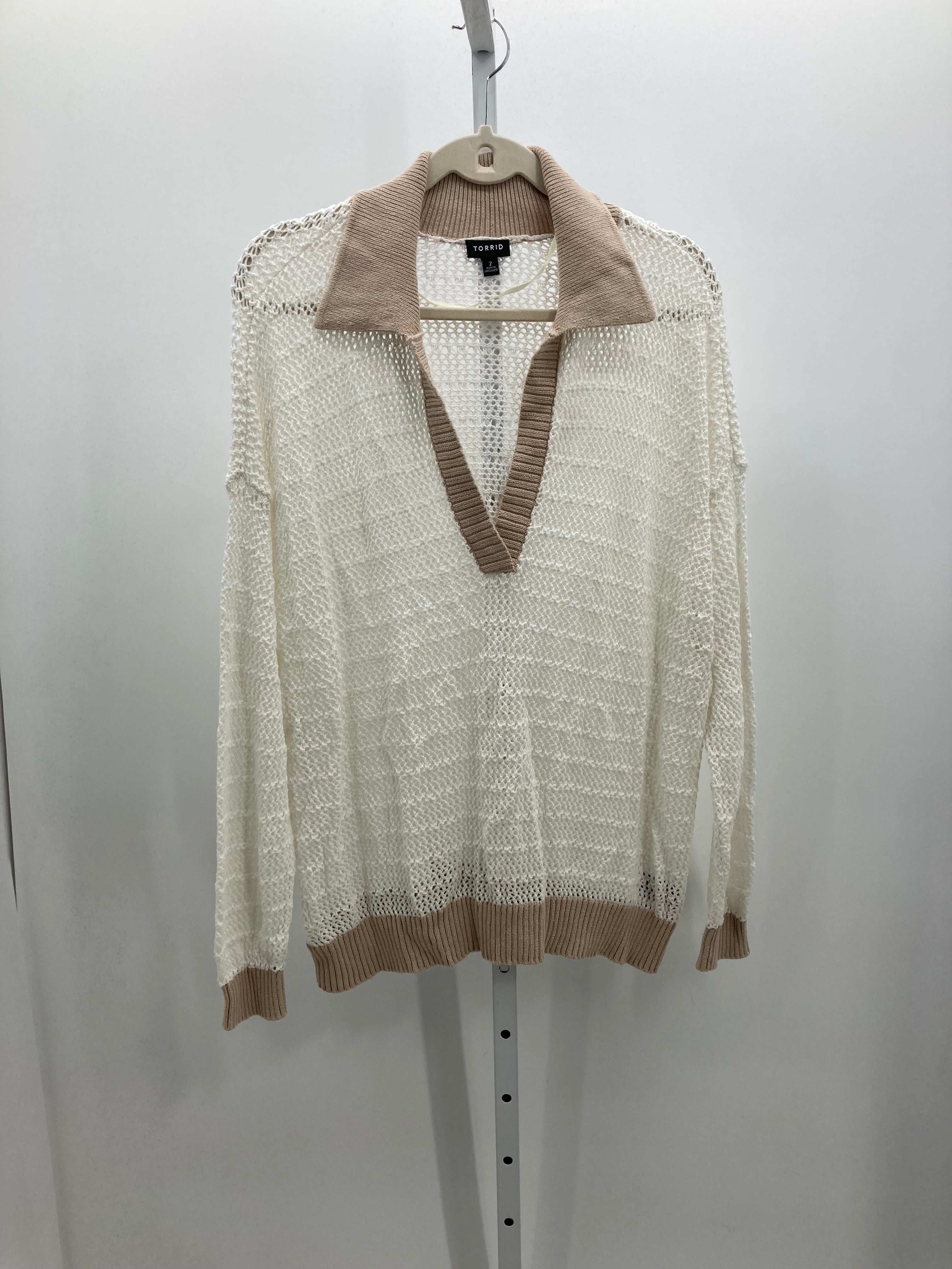 Torrid Size 2X Womens Long Slv Sweater