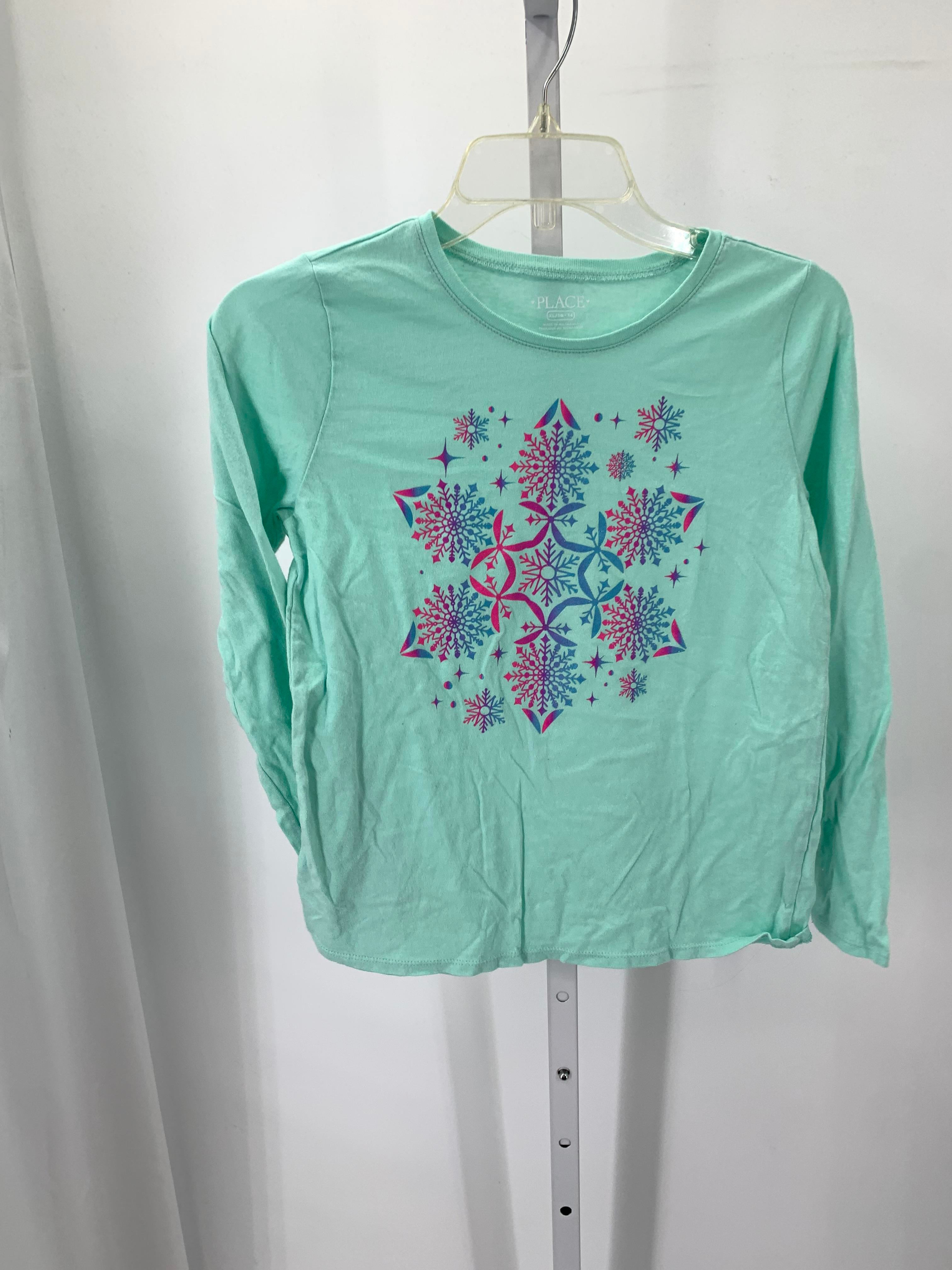 Children's Place Size 14 Girls Long Sleeve Shirt