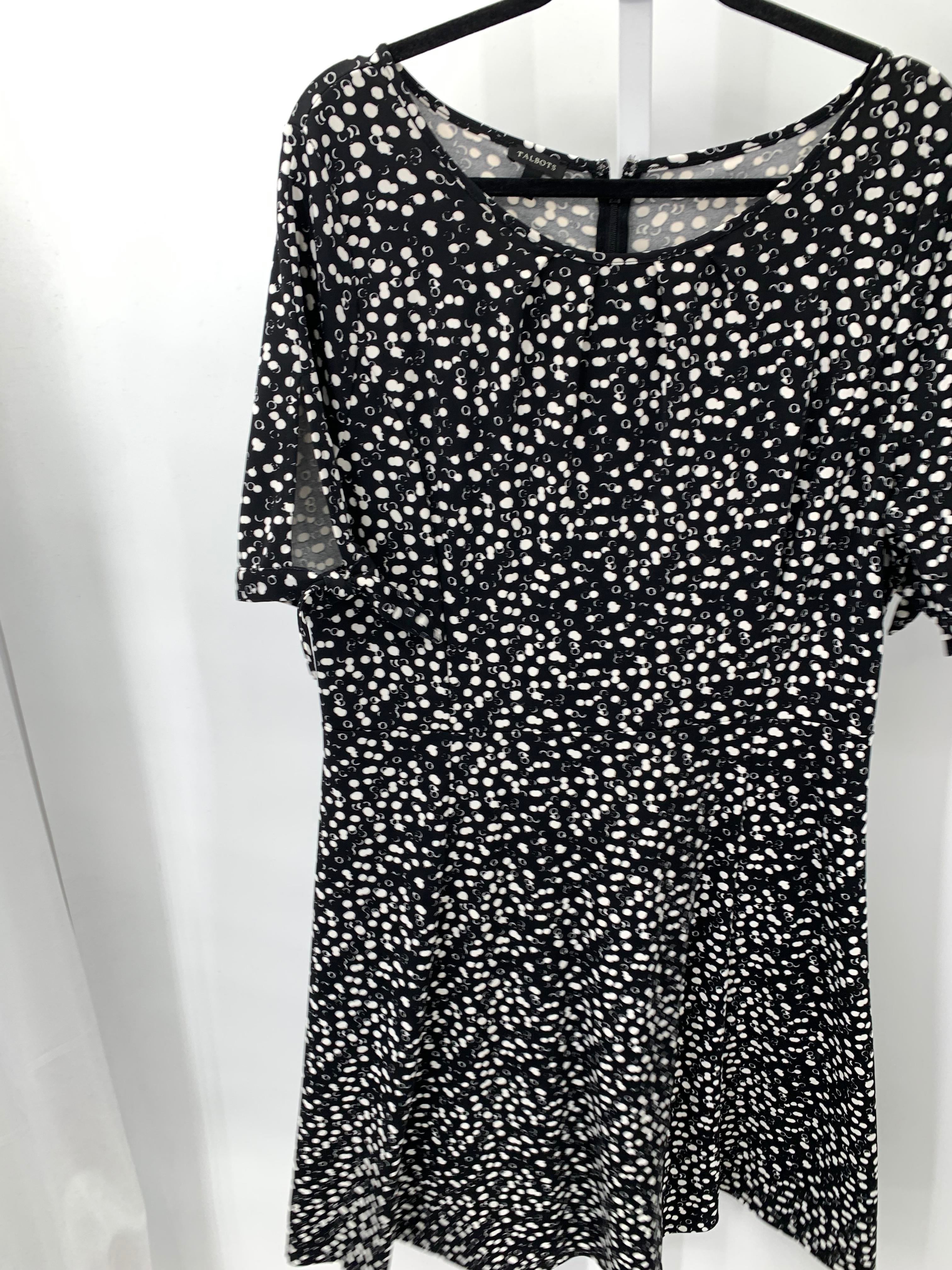 Talbots Size Extra Large Misses Short Sleeve Dress