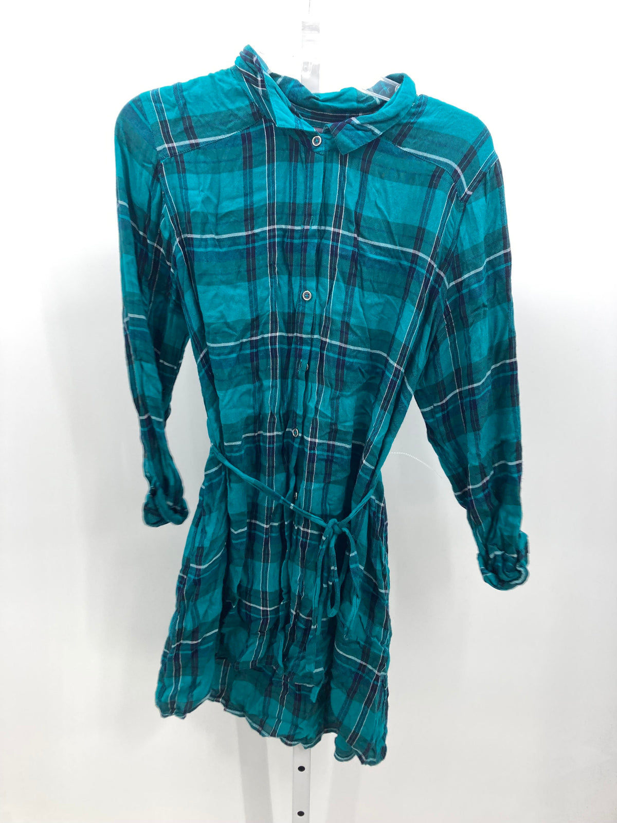 Oh Baby Green Size Medium Maternity Long Sleeve Shirt