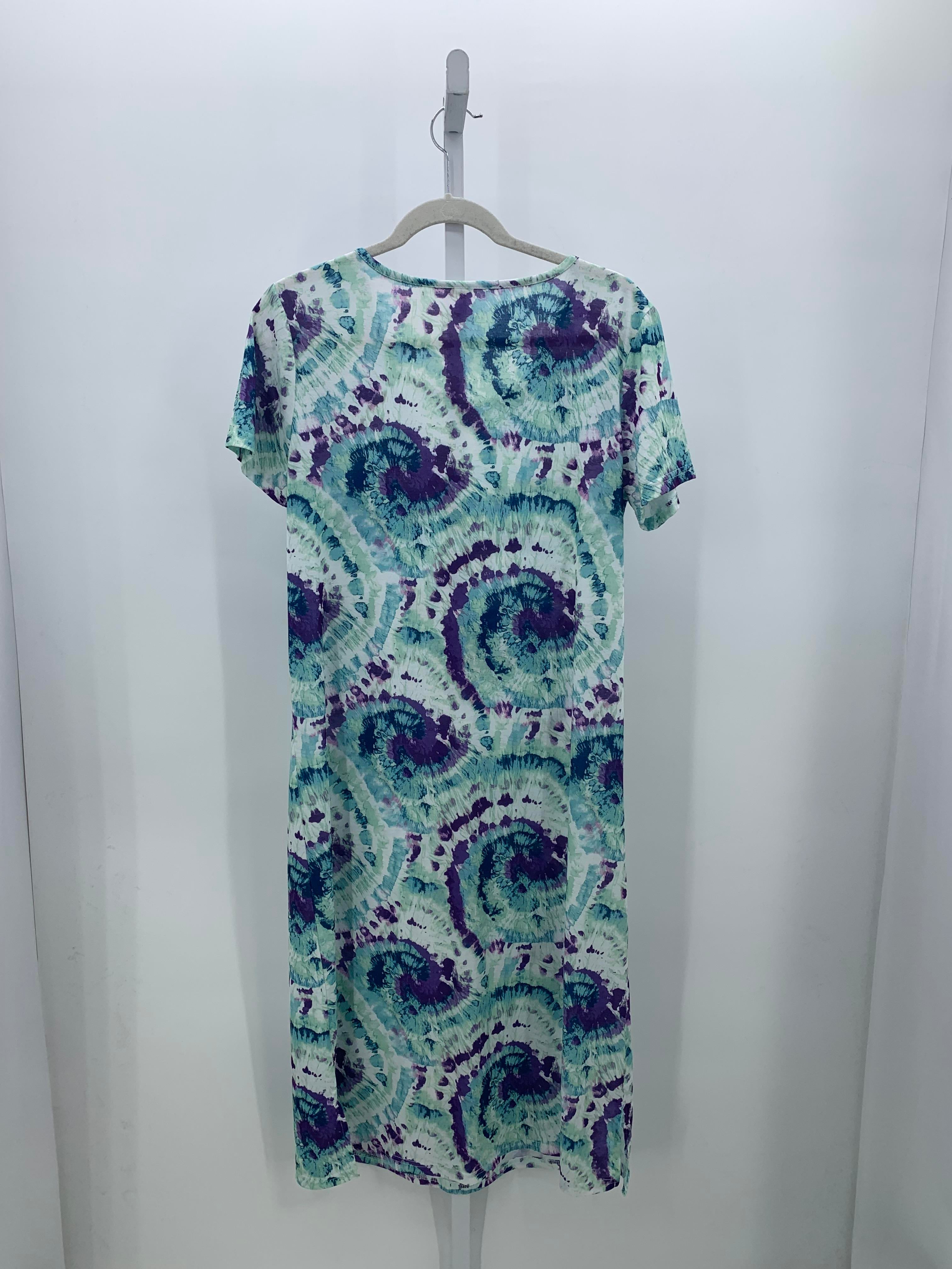 Weston Wear Size Large Misses Short Sleeve Dress